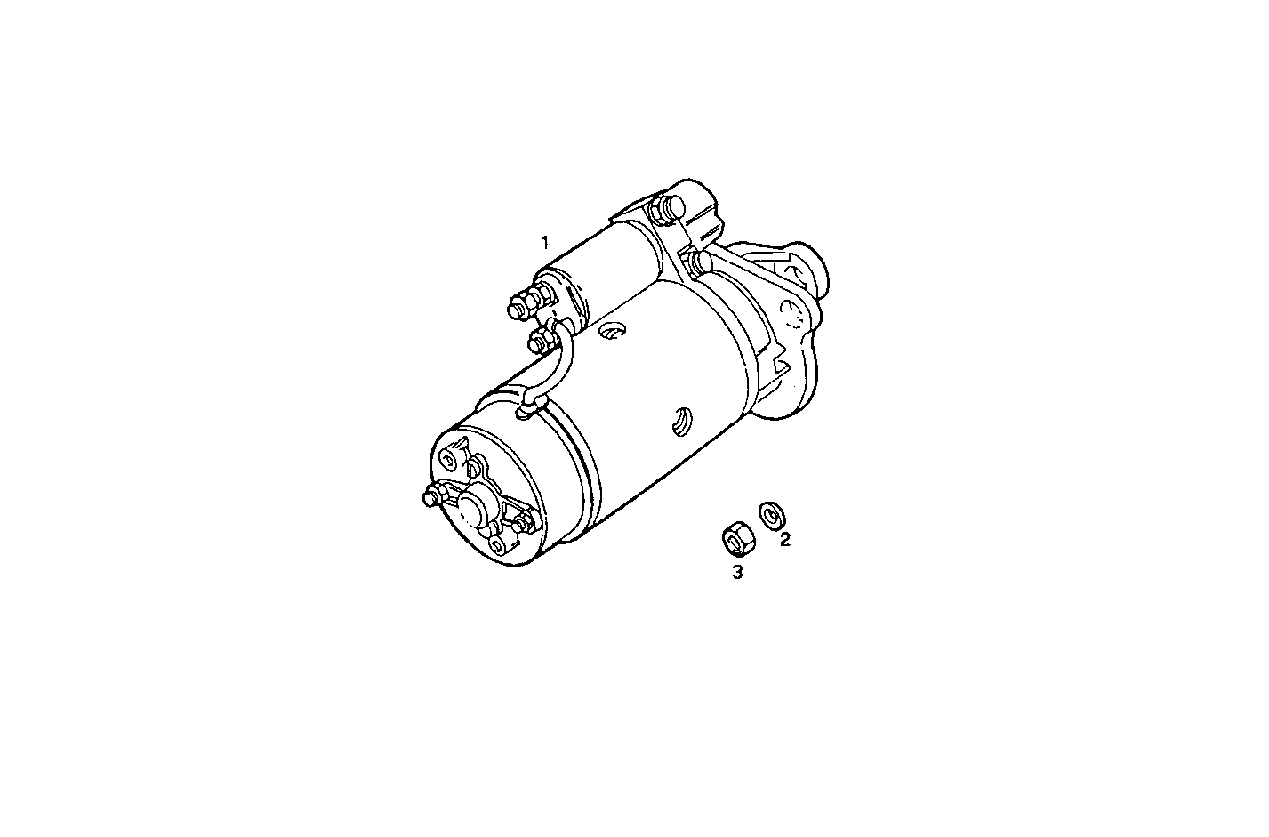 STARTER MOTOR - 8140SC23.00A005 8140SC23 parts diagram