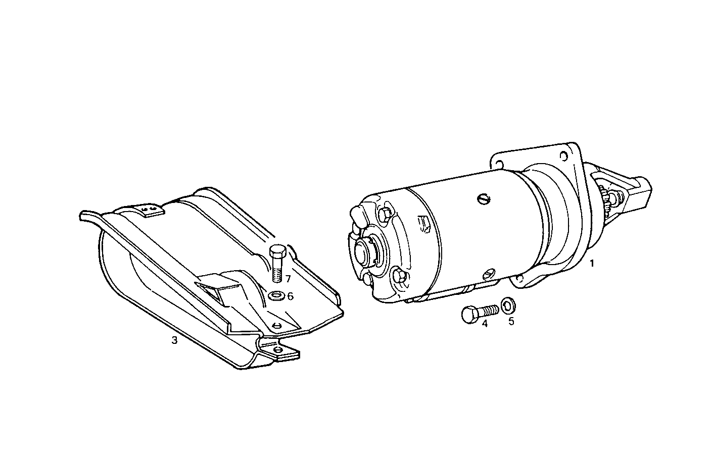 STARTER MOTOR - 8045E00.59A001 8045E00 parts diagram