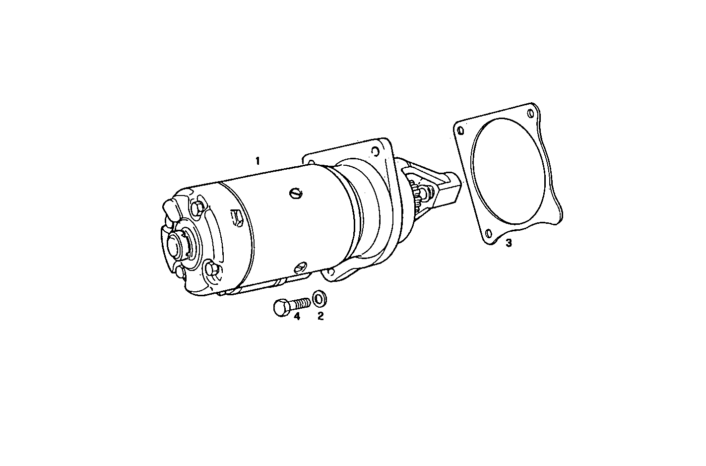 STARTER MOTOR - 8045E00.59A005 8045E00 parts diagram