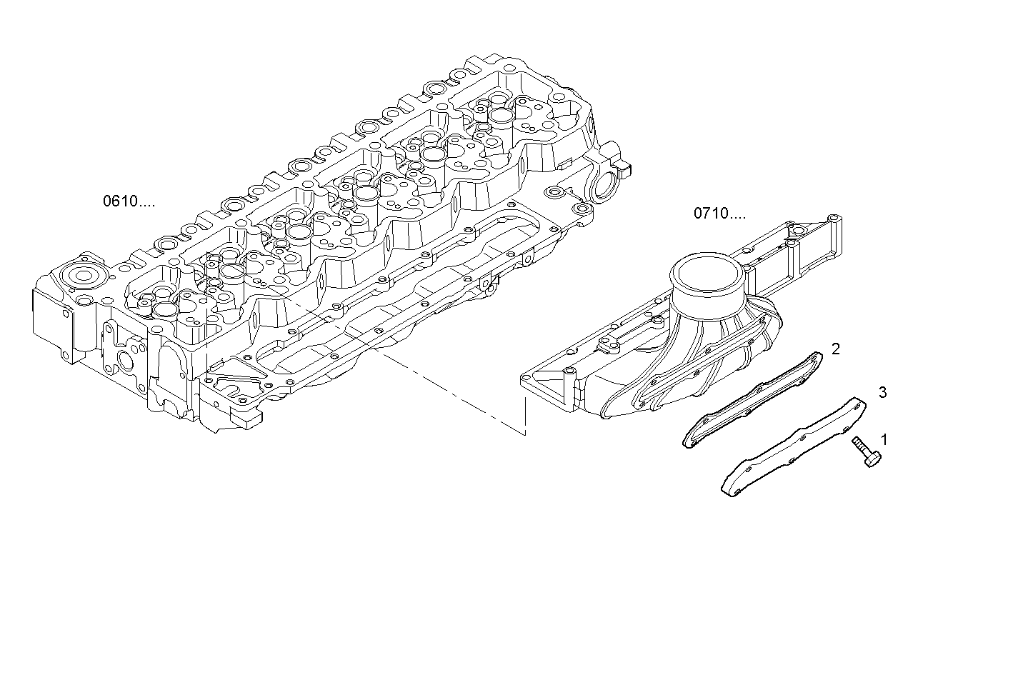 THERMO-STARTER - F4HE9684P*J101 NEF 6 electron. - TIER 3 parts diagram