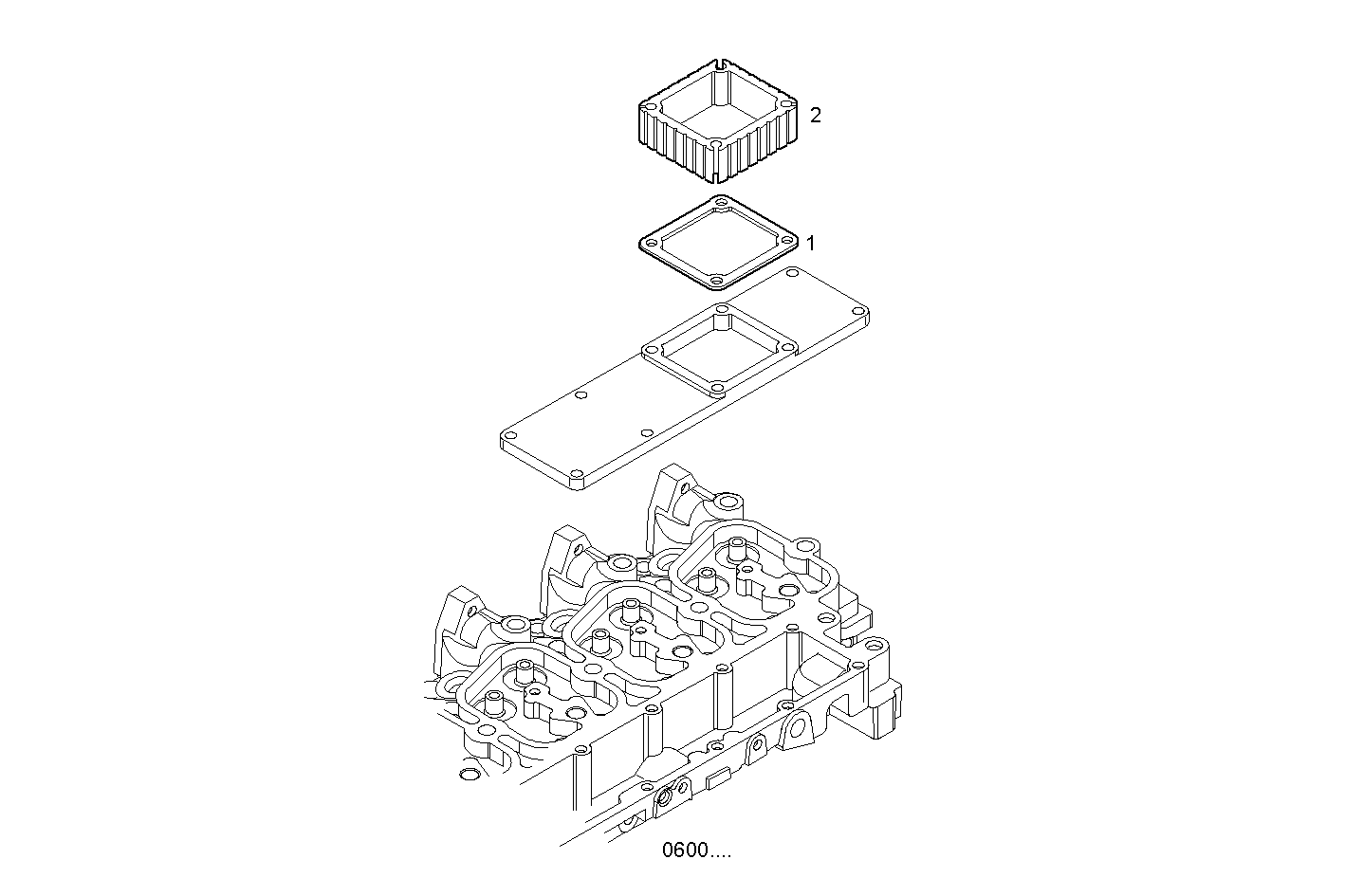 THERMO-STARTER - N67MNTE20.00A003 NEF 6 mechanic. - TIER 2 parts diagram