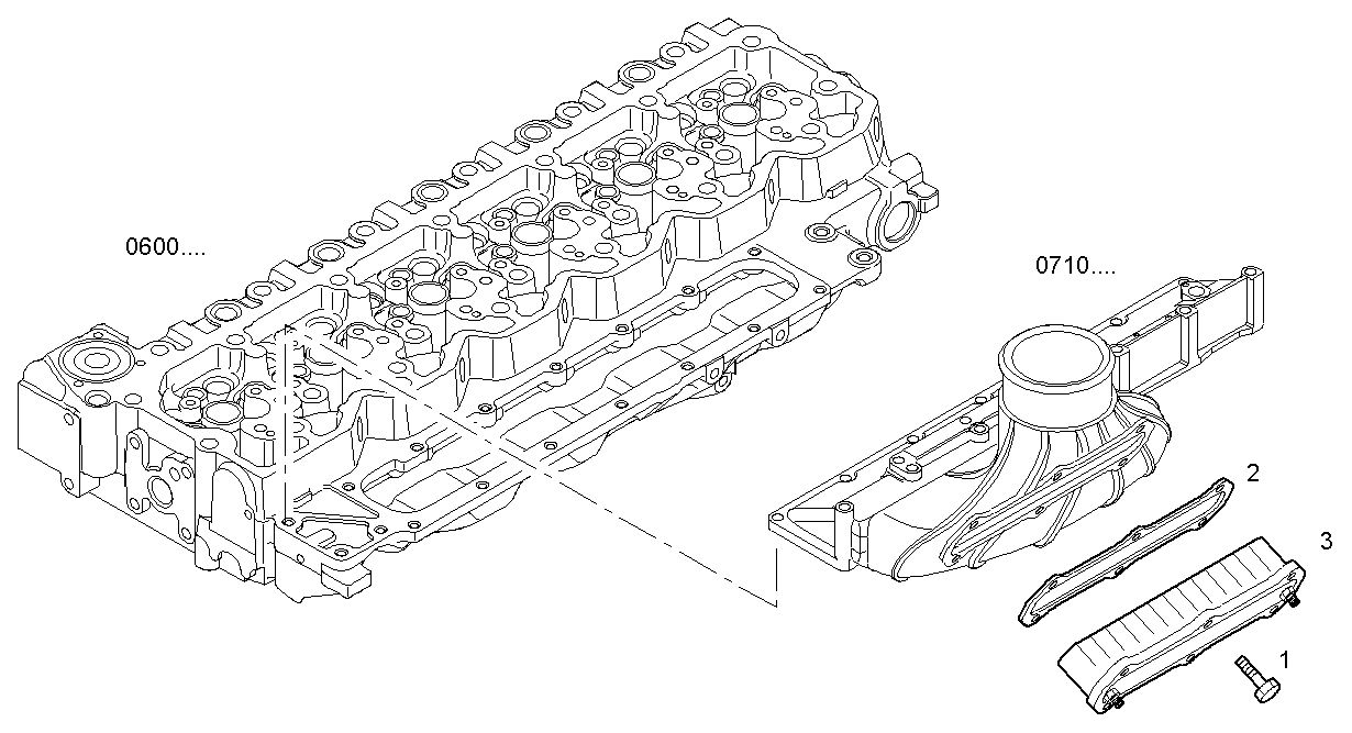 THERMO-STARTER - F4AE3682E*P101 NEF 6 electron. - EURO 4 parts diagram