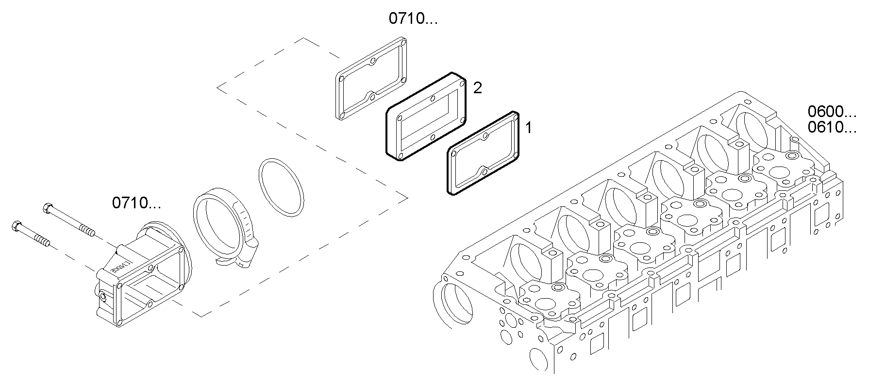 THERMO-STARTER - GECURSOR300E.A71M CURSOR 13 parts diagram