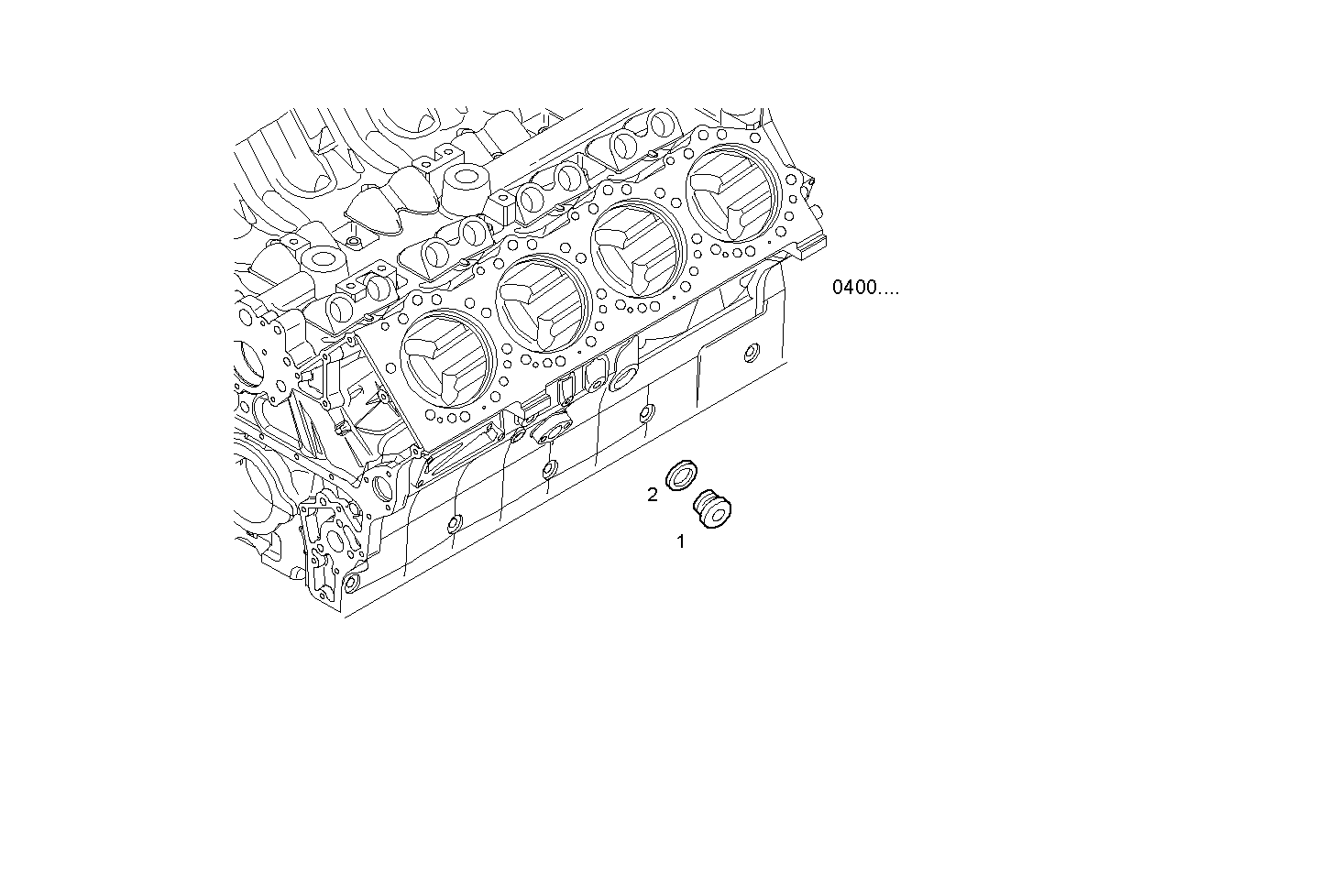 HAND STARTER SETTINGS - V08ENTM75.10B230 VECTOR 8 parts diagram