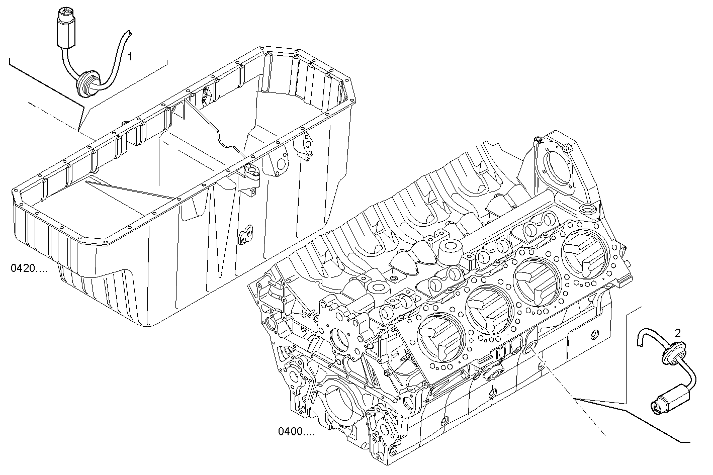 HAND STARTER SETTINGS - FVAE2884AB200 VECTOR 8 parts diagram