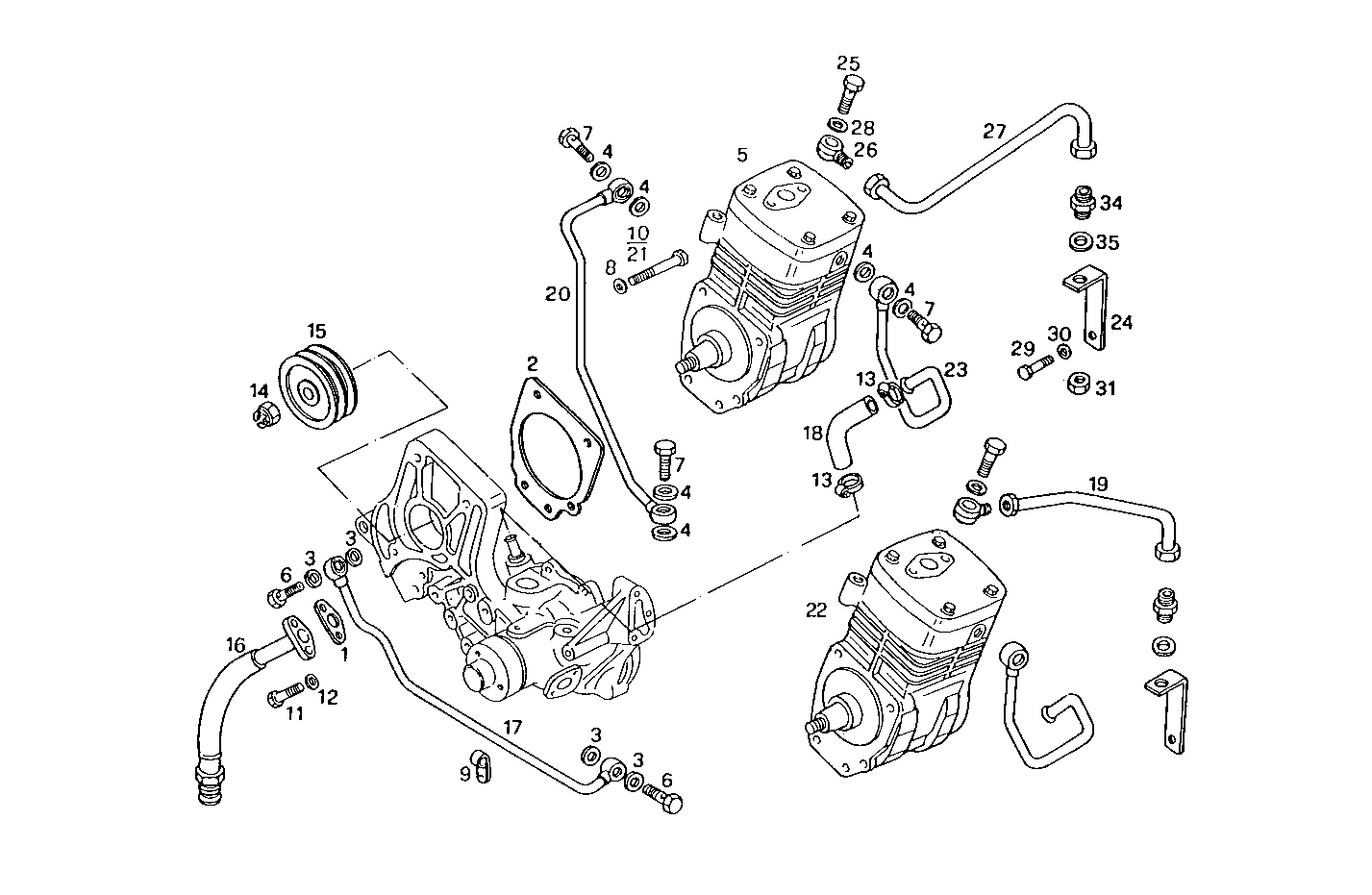 AIR COMPRESSOR - 8060SRC21.00 8060SRC21 parts diagram