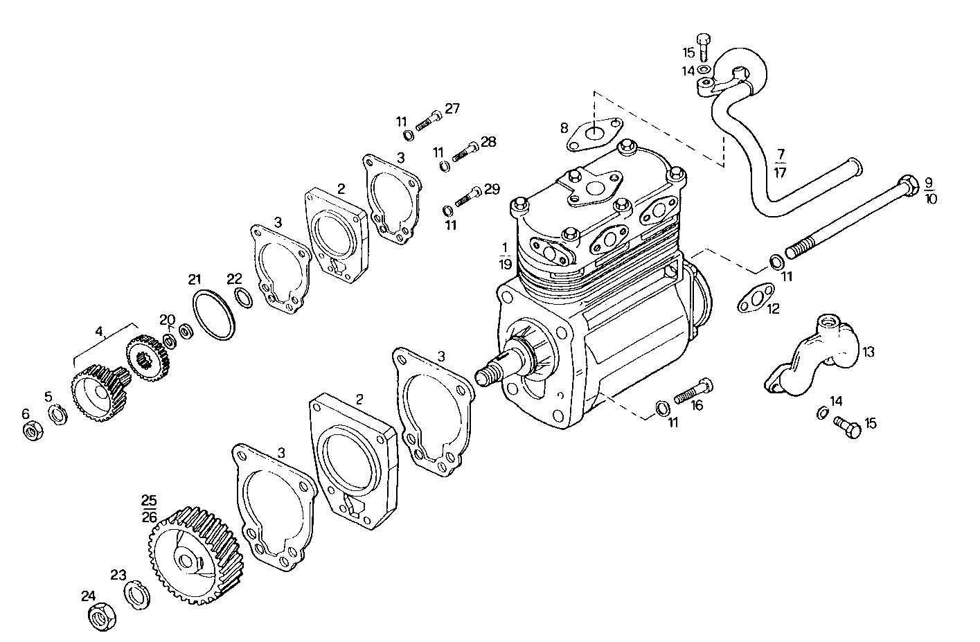 AIR COMPRESSOR - 8210SRC21.21 8210SRC21 parts diagram