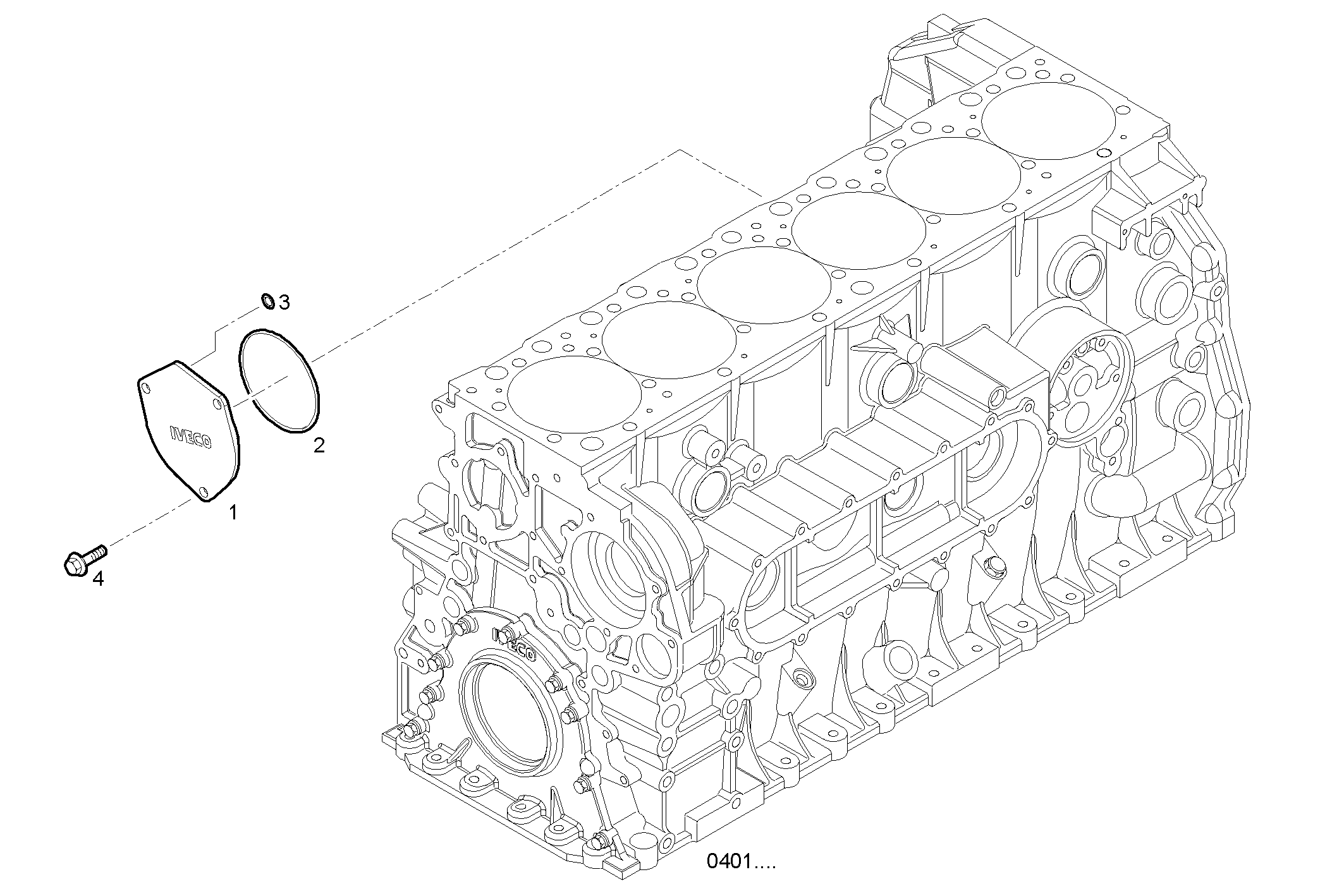 AIR COMPRESSOR - CURSOR87TE1D.R991 CURSOR 9 - TIER 3 parts diagram