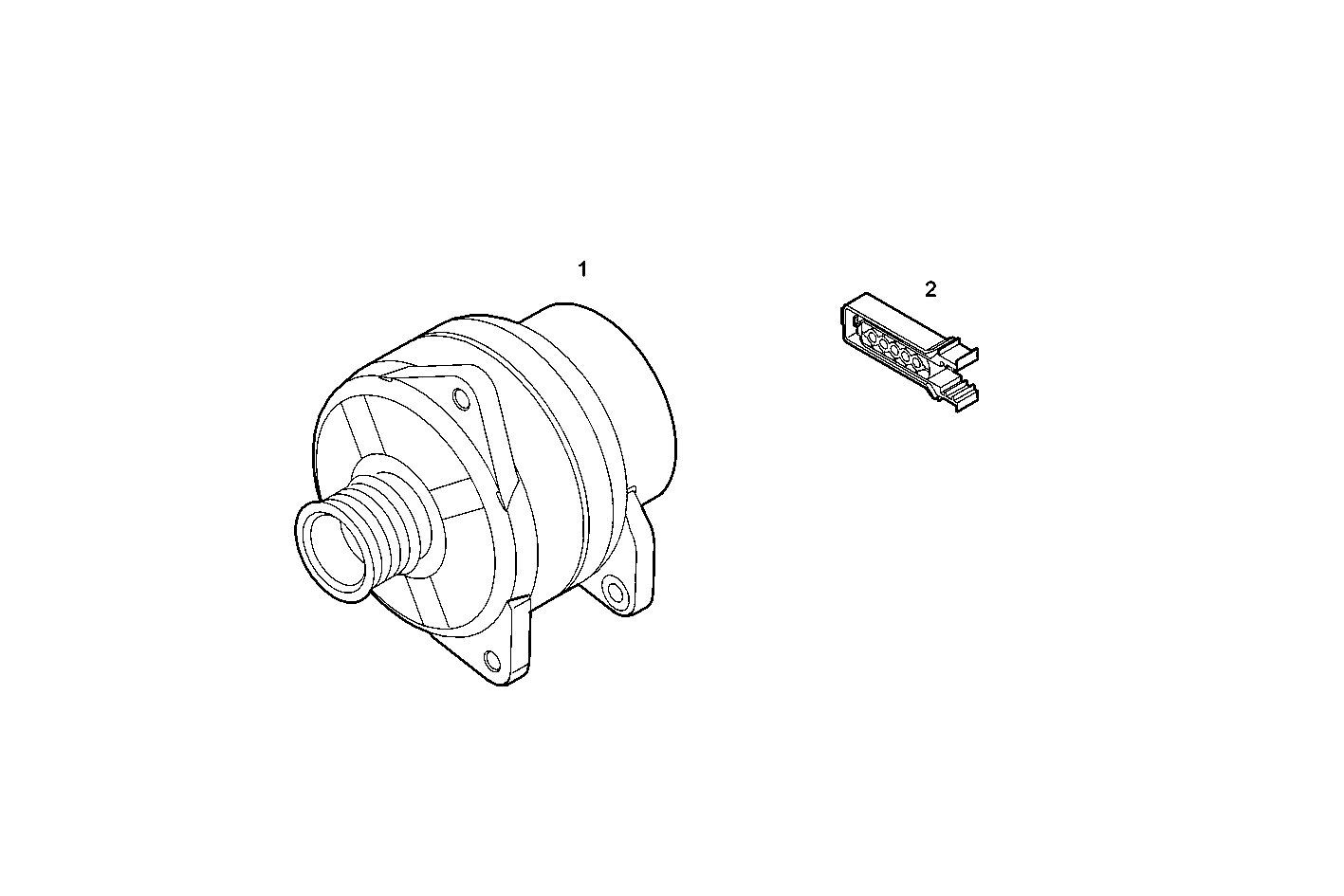 GENERATOR - N67MNTX20.00A001 NEF 6 mechanic. - TIER 3 parts diagram