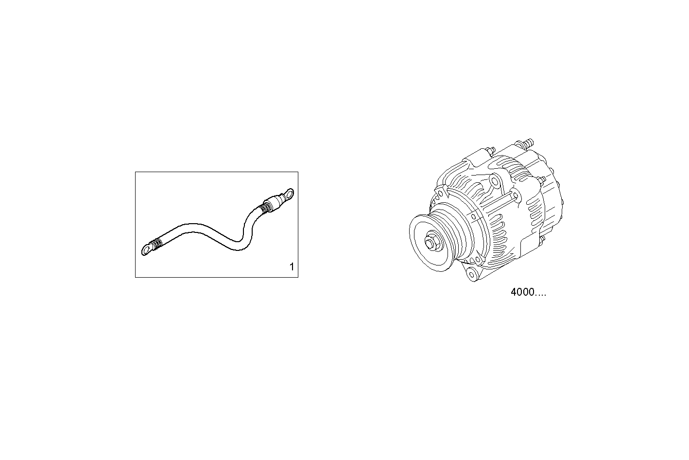 GENERATOR - GECURSOR350E.R990 CURSOR 13 parts diagram