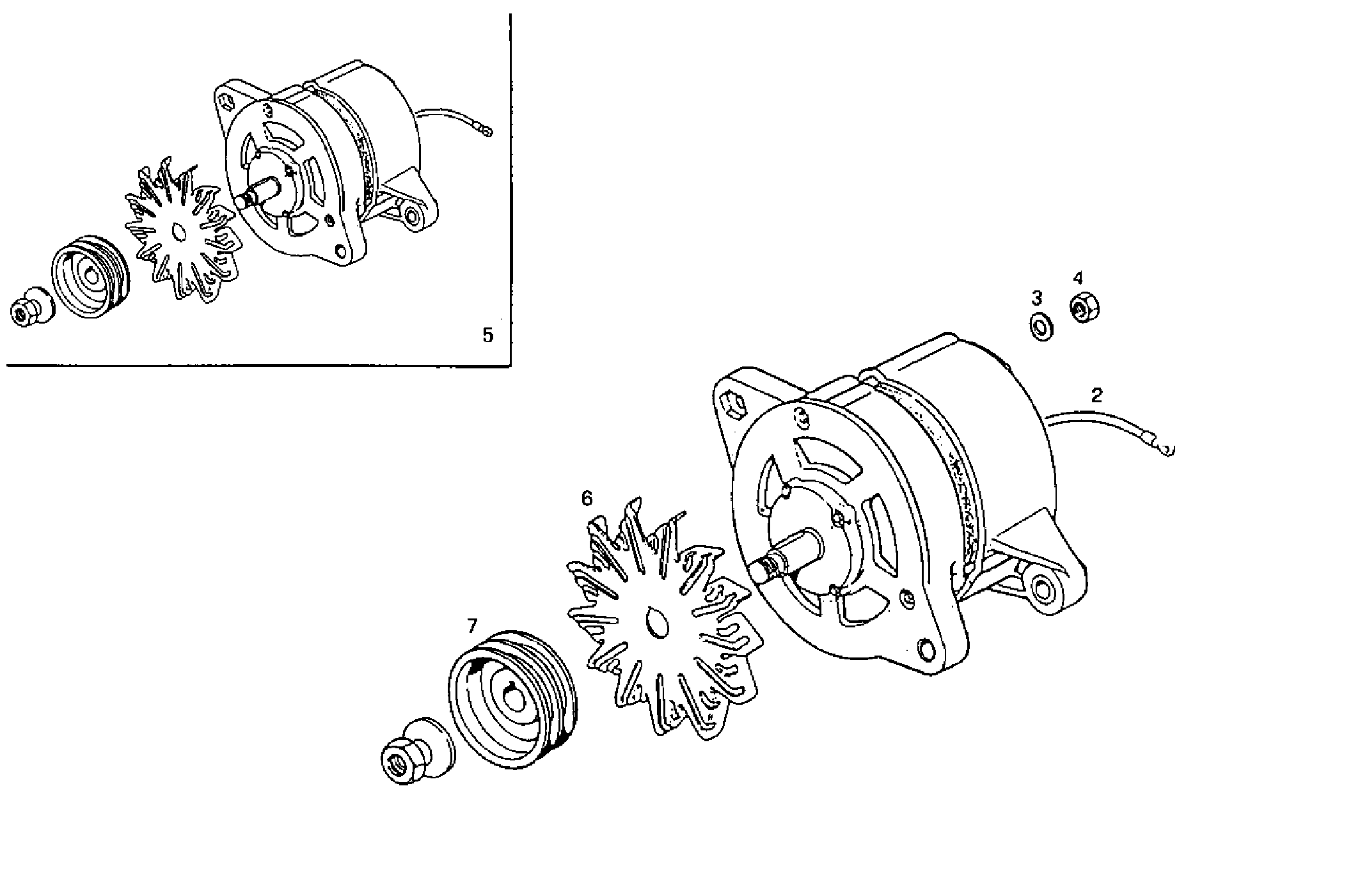 GENERATOR - 8065M12.21 8065M12 parts diagram