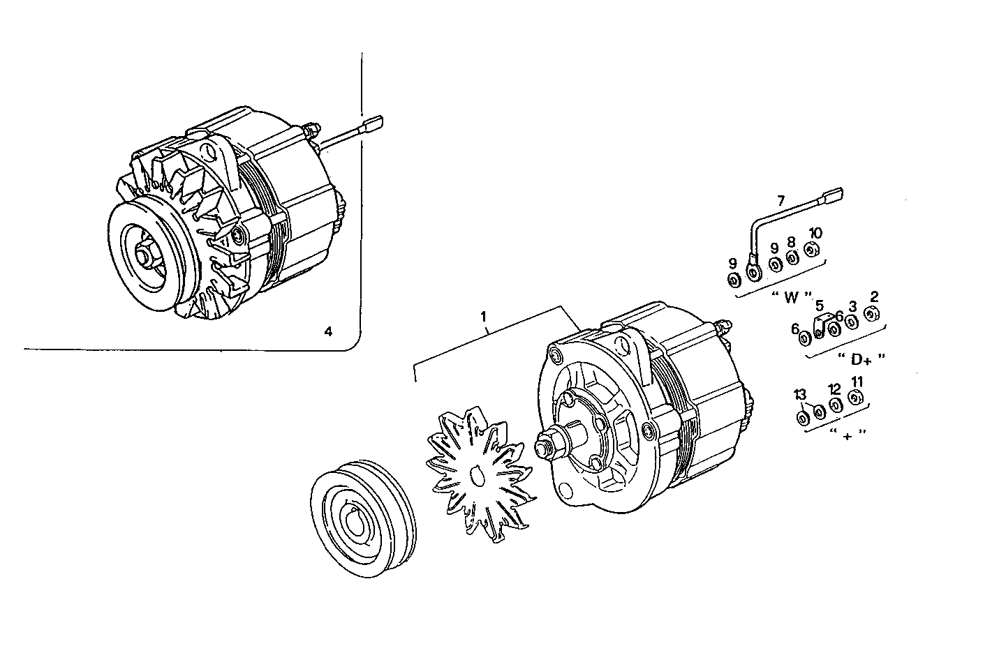 GENERATOR - 8281SRM50.12 8281SRM50 parts diagram