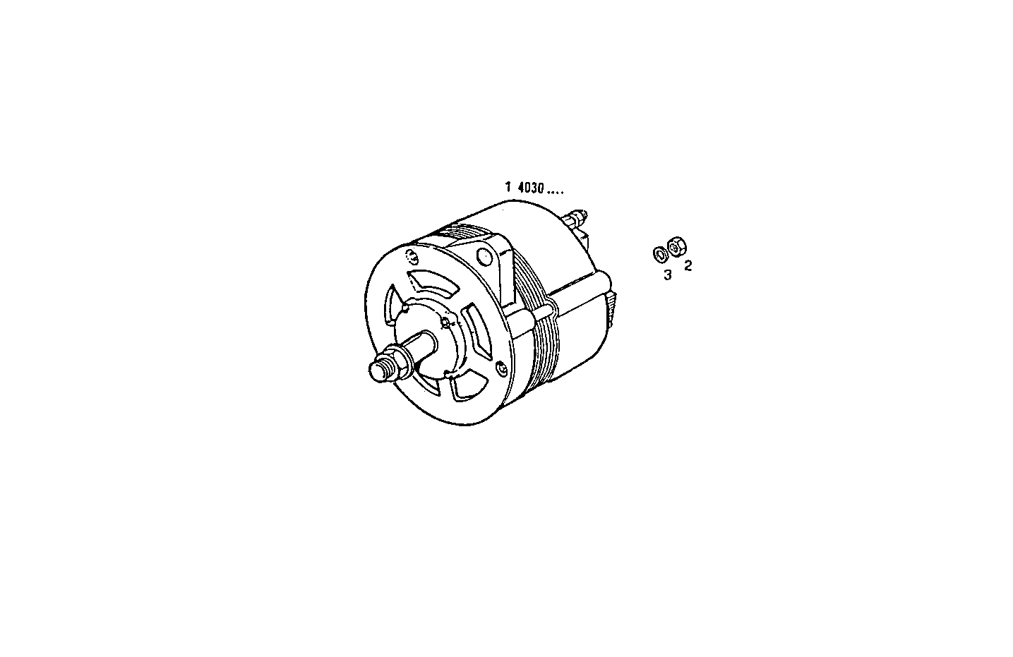 GENERATOR - 8281Si15.00A580 8281Si15 parts diagram
