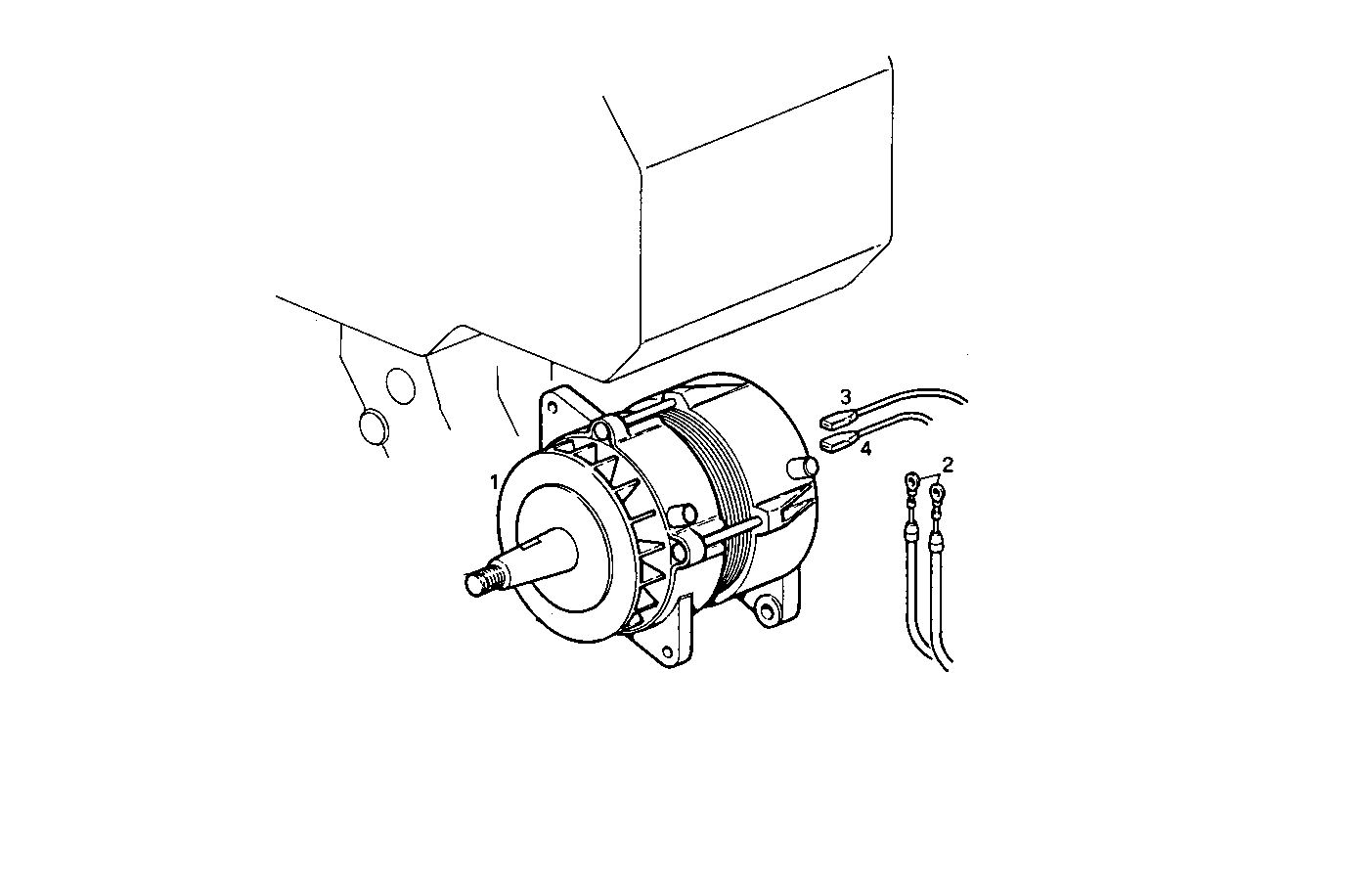 GENERATOR - 8291SRM75.32A005 8291SRM75 parts diagram