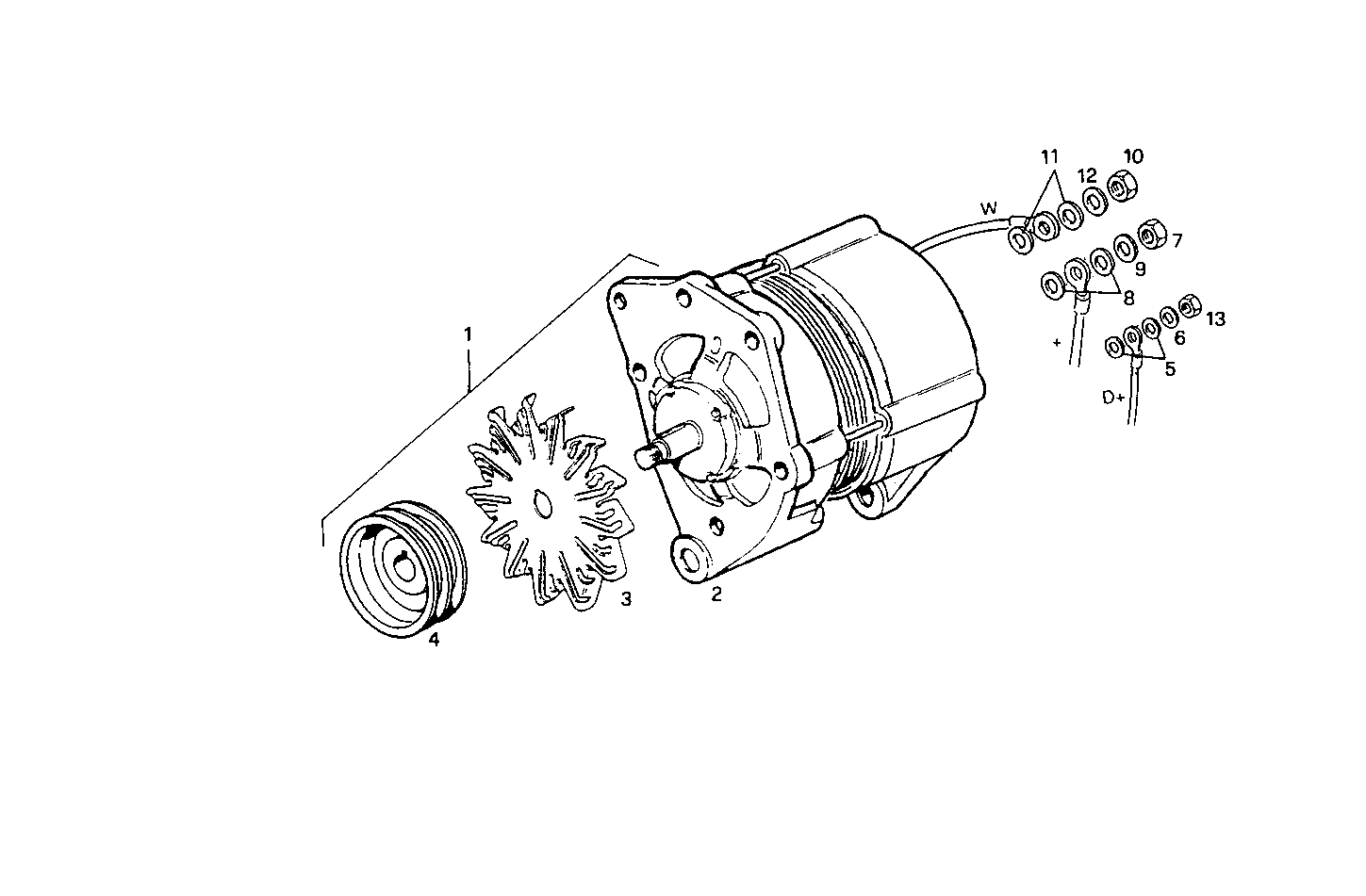 GENERATOR - 8291SRi15.00 8291SRi15 parts diagram