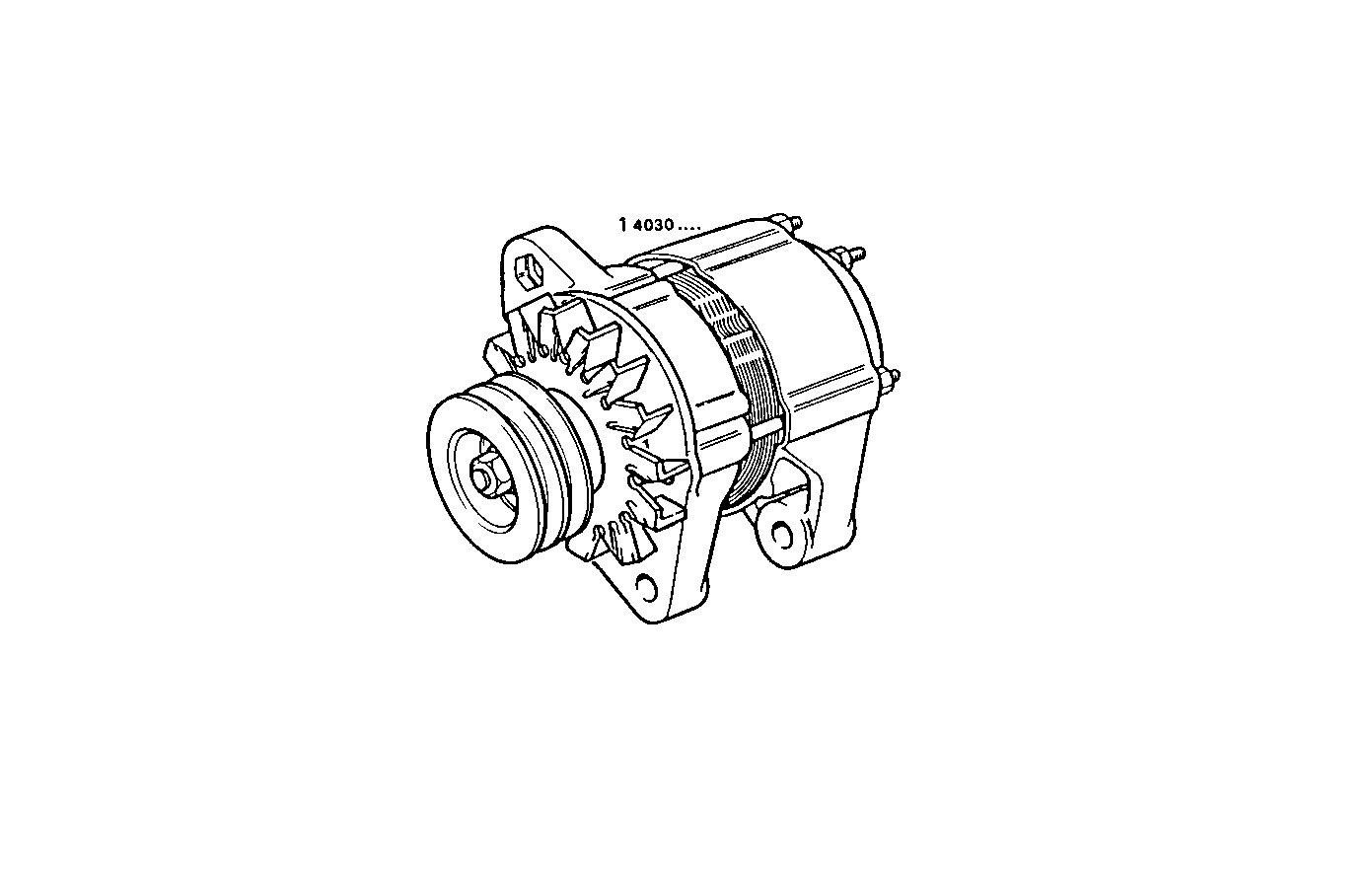 GENERATOR - 8061C05.01 8061C05 parts diagram
