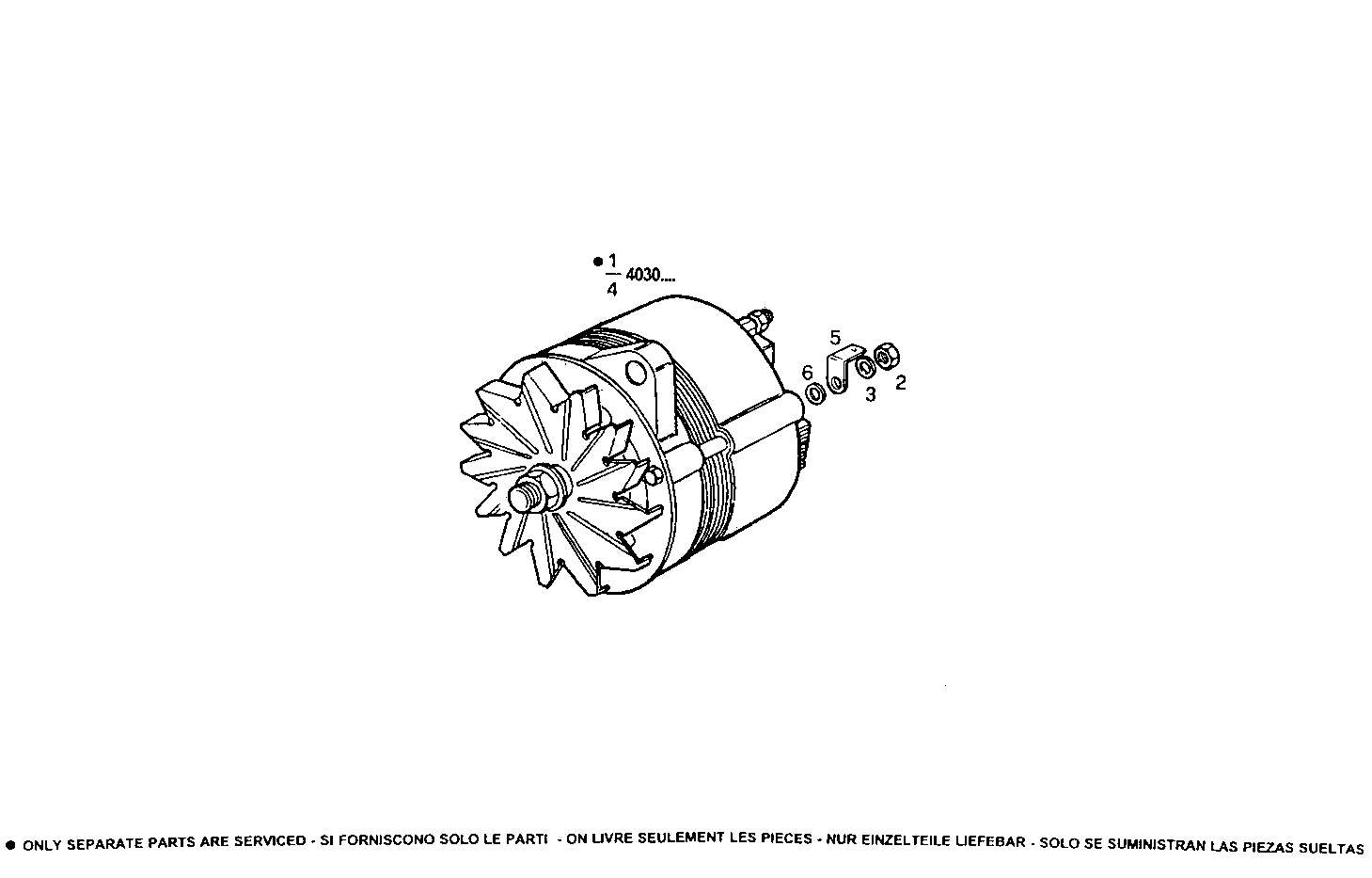 GENERATOR - 8281SRi27.00A580 8281SRi27 parts diagram