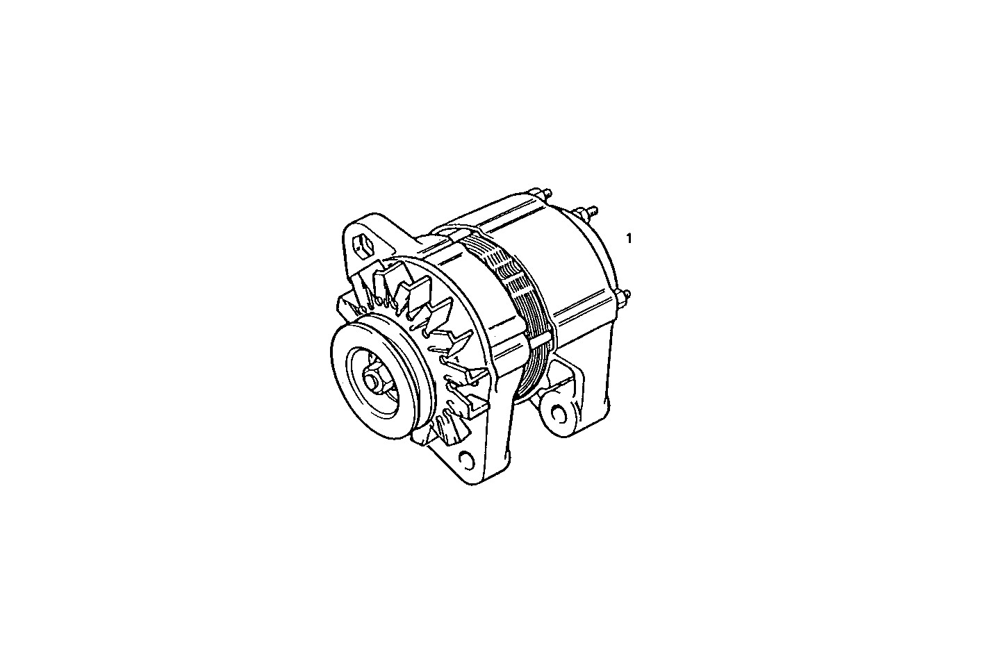 GENERATOR - 8140C00.00A006 8140C00 parts diagram