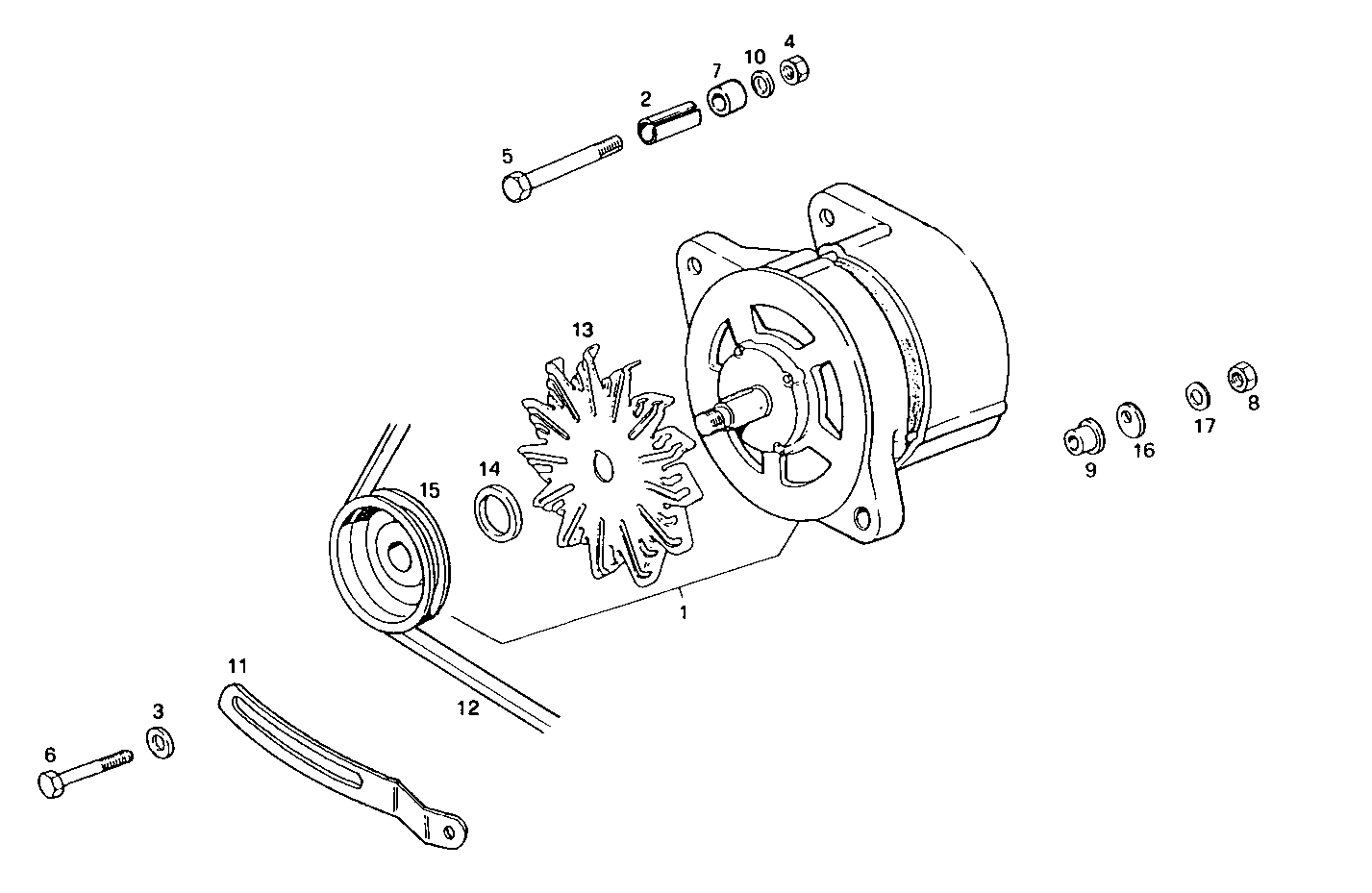 GENERATOR - 8460SRC21.20A001 8460SRC21 parts diagram