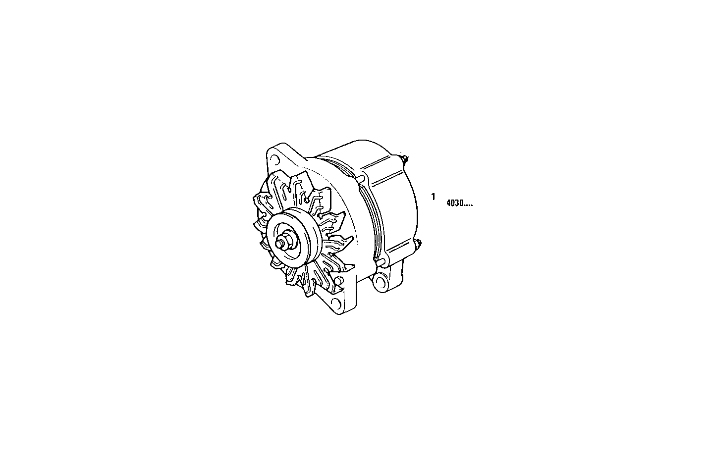 GENERATOR - 8141i67.02A010 8141i67 parts diagram