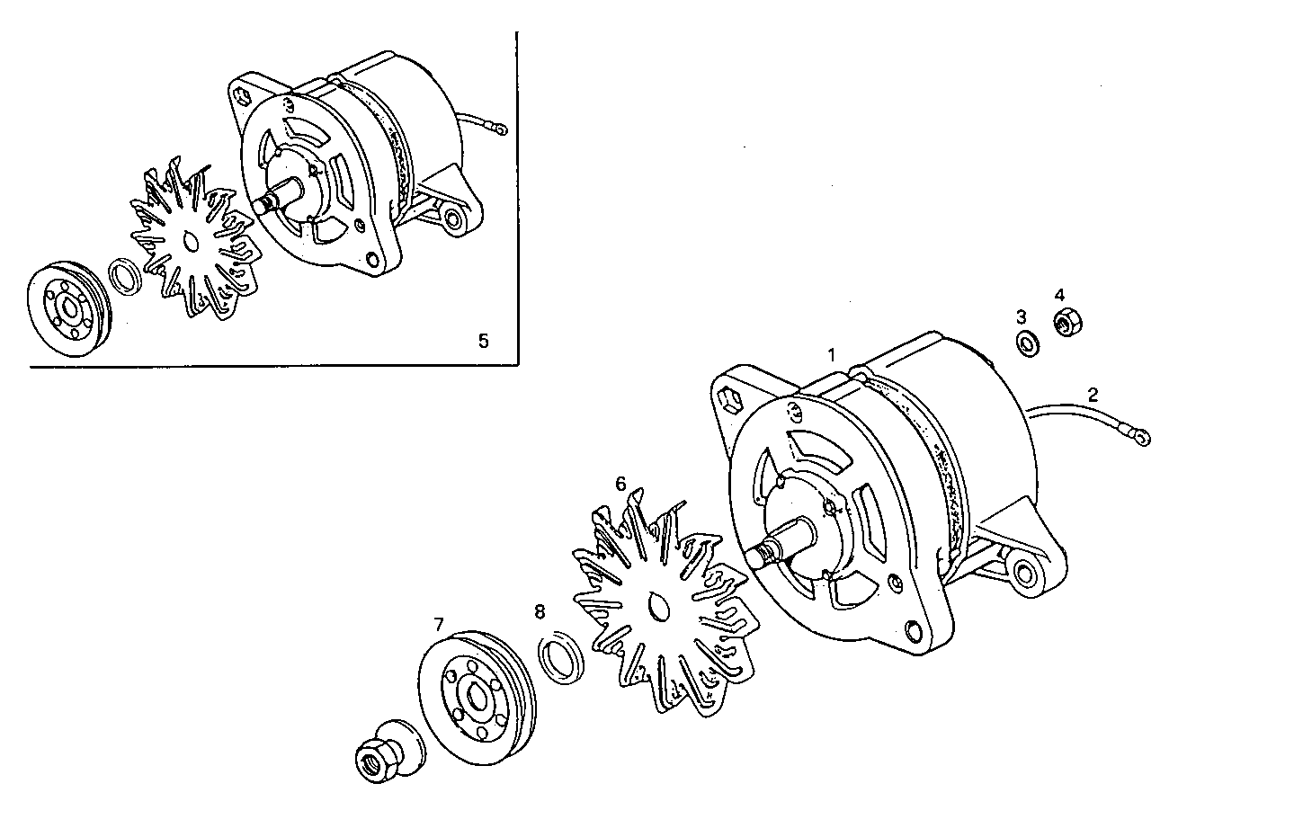 GENERATOR - 8361SRI12.00A800 8361SRI12 parts diagram