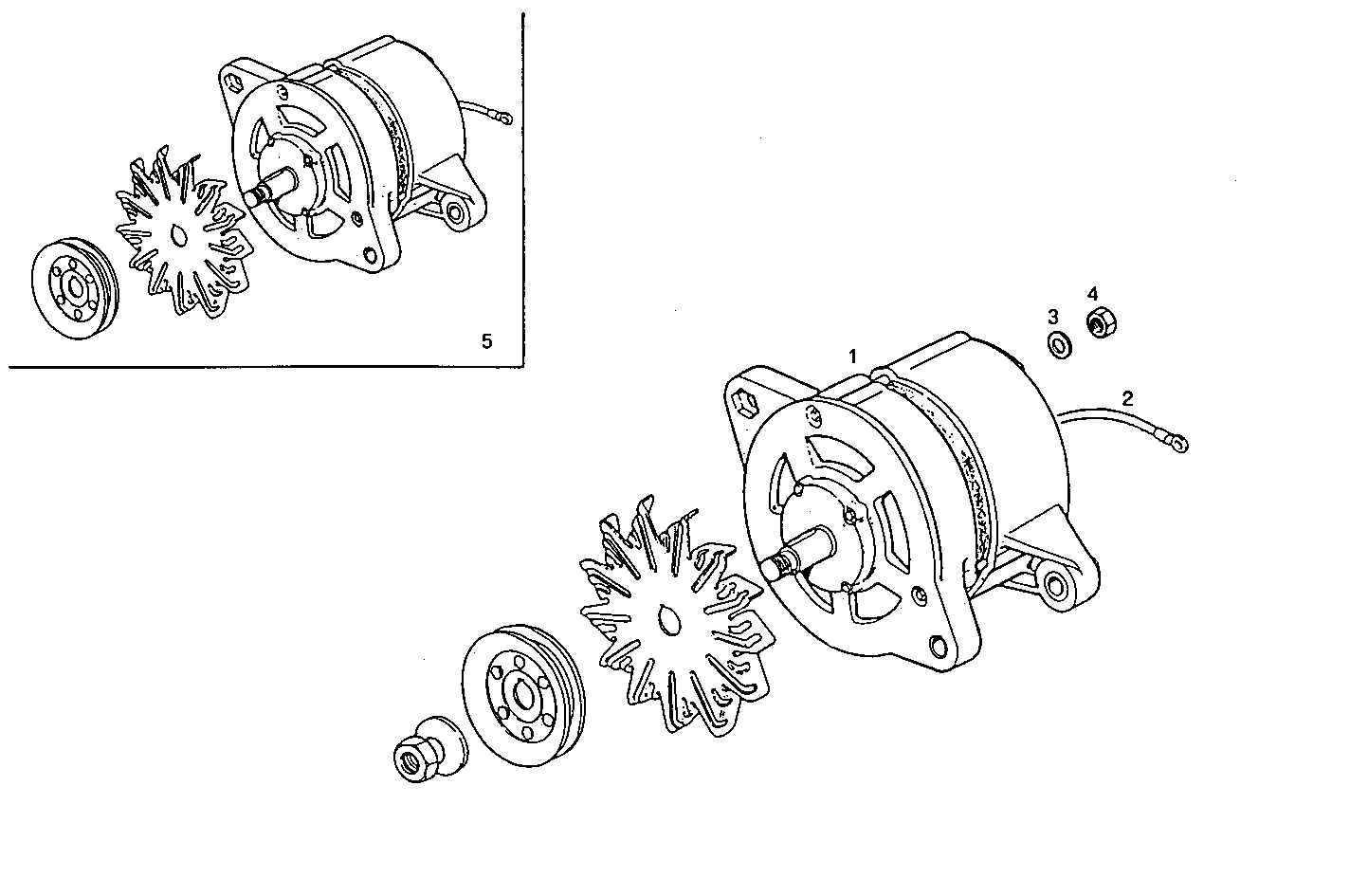 GENERATOR - 8210SRi40.00 8210SRi40 parts diagram