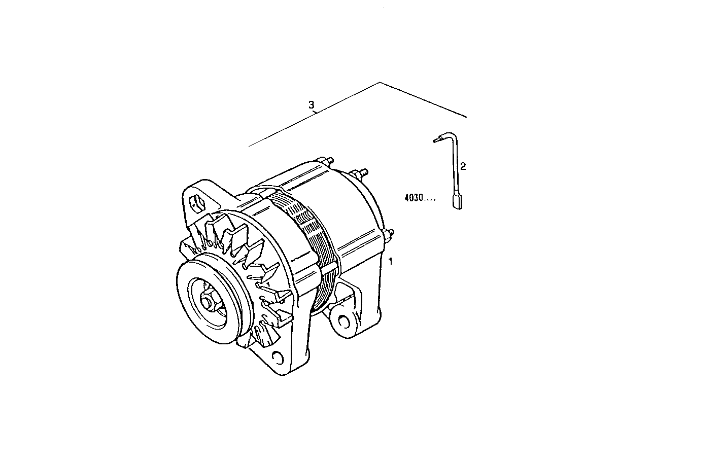 GENERATOR - 8140SE00.00A016 8140SE00 parts diagram