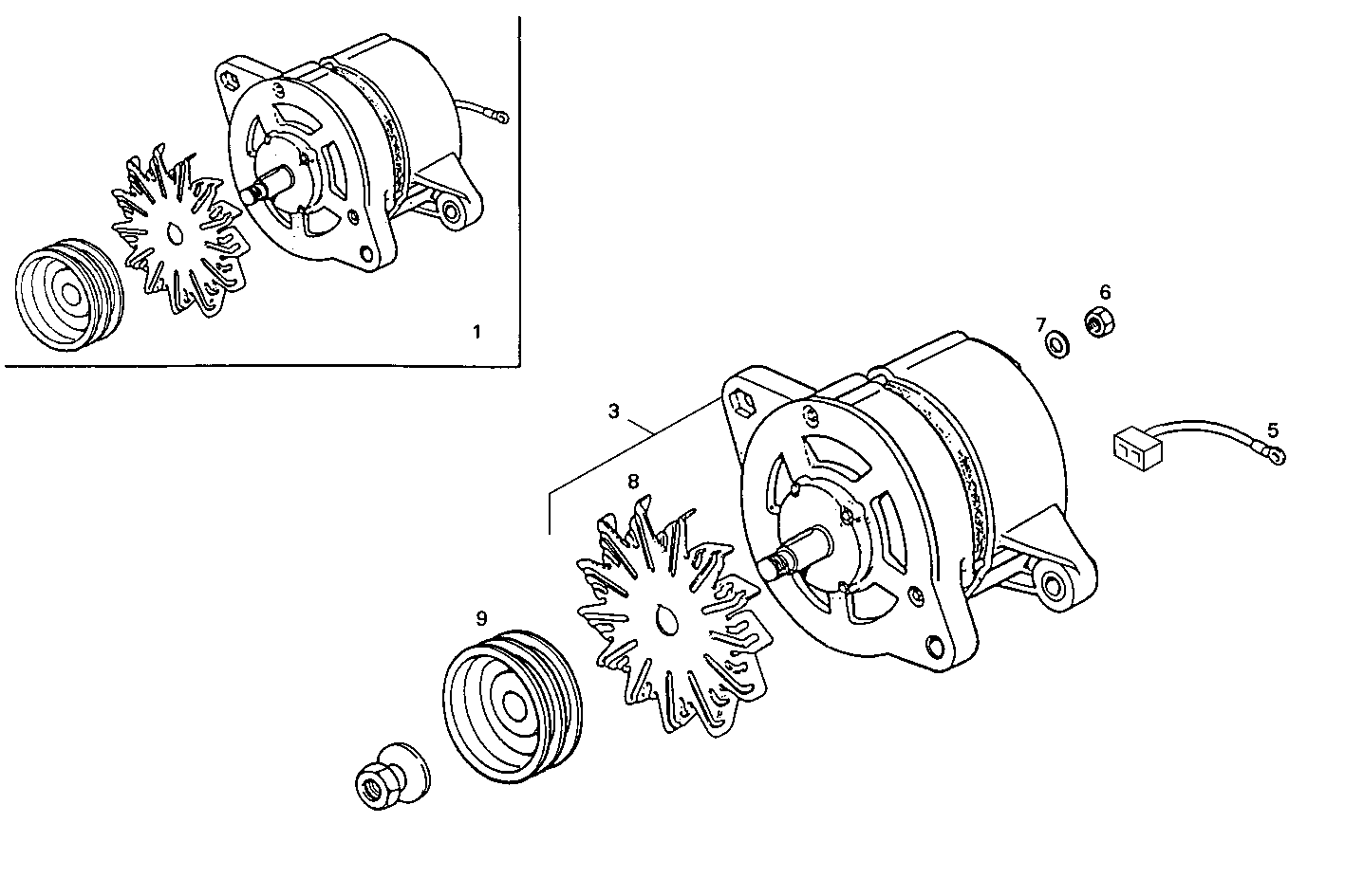 GENERATOR - 8061SRM30.10 8061SRM30 parts diagram