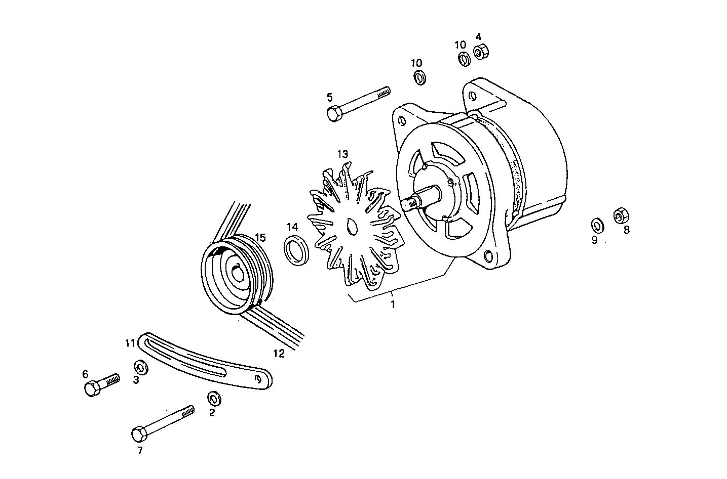 GENERATOR - 8460SRC21.10 8460SRC21 parts diagram