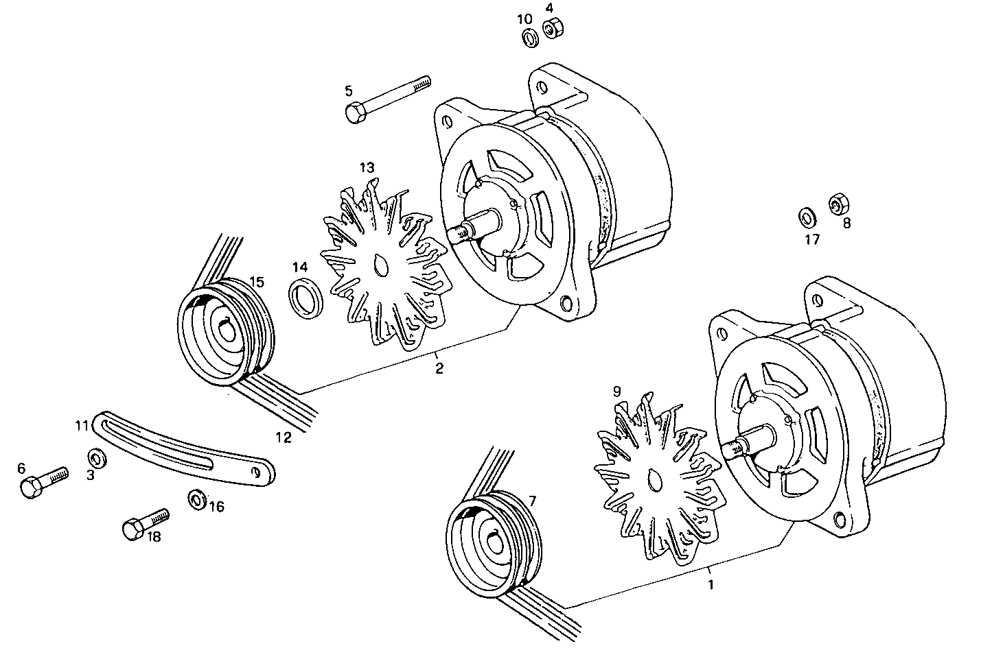 GENERATOR - 8460SRC21.00 8460SRC21 parts diagram