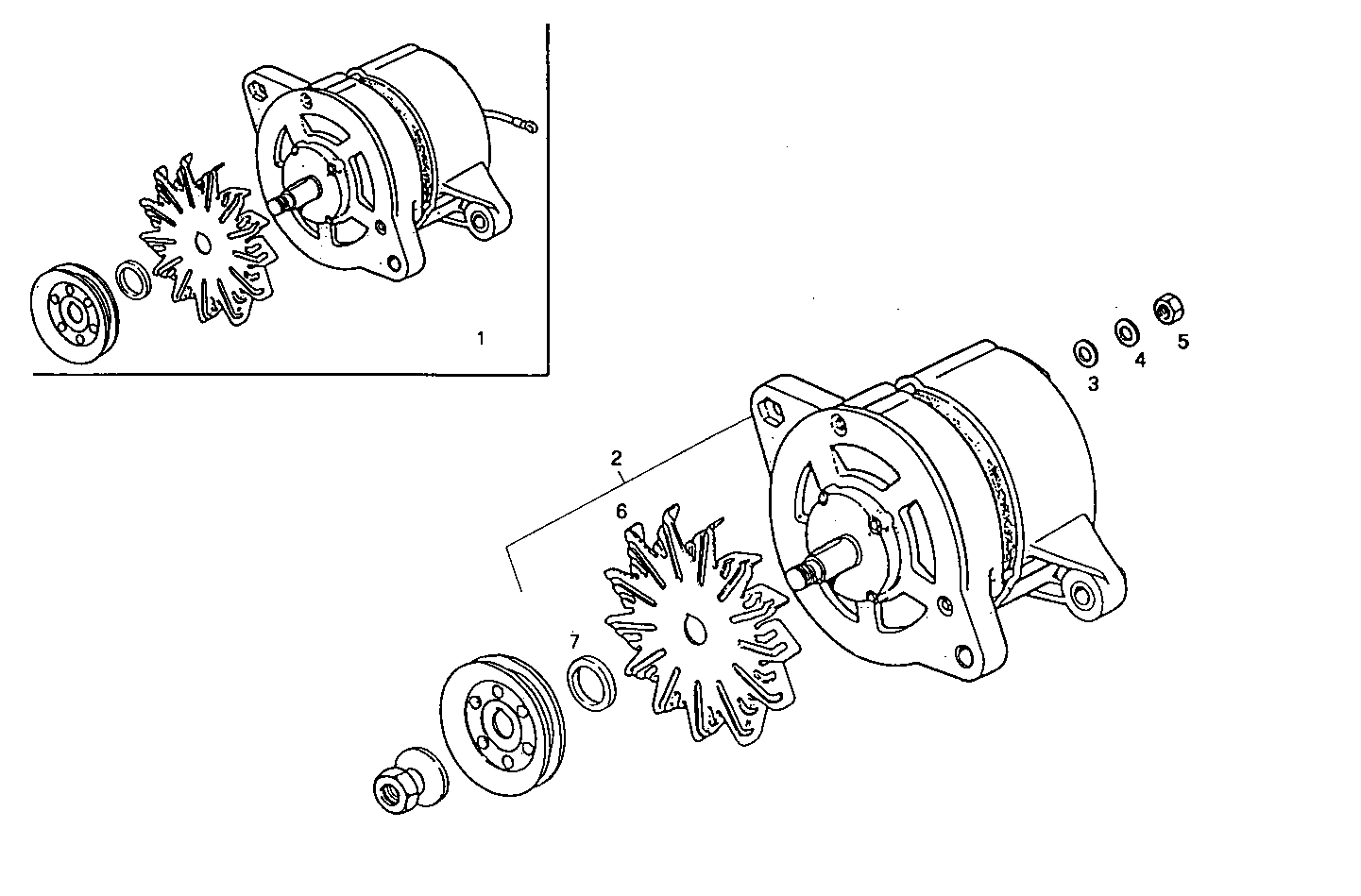 GENERATOR - 8210SRM36.32 8210SRM36 parts diagram