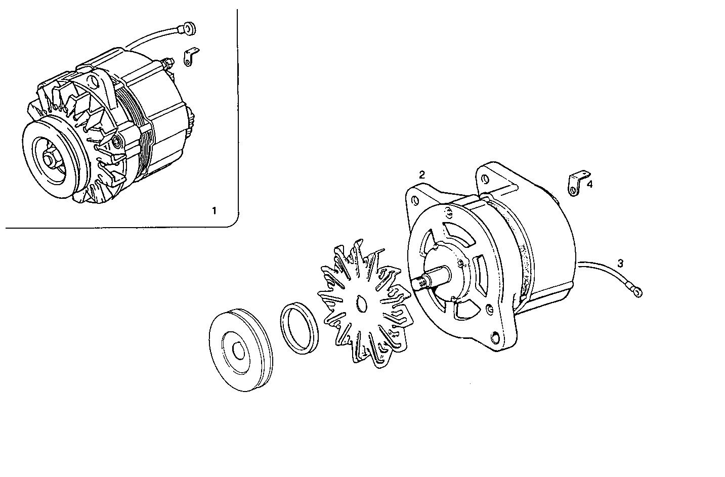 GENERATOR - 8210SRE20.00 8210SRE20 parts diagram