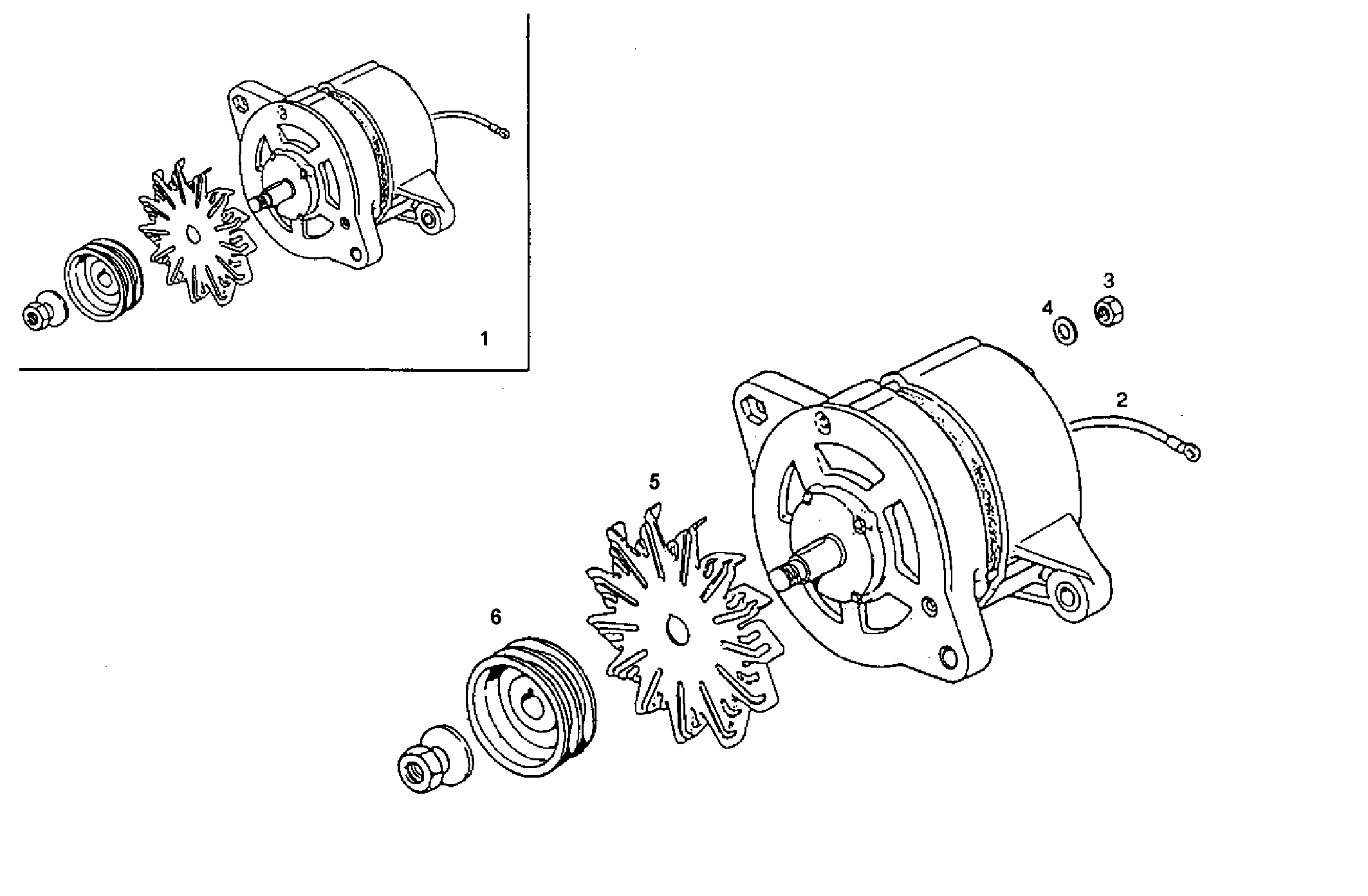 GENERATOR - 8065SRE25.00 8065SRE25 parts diagram