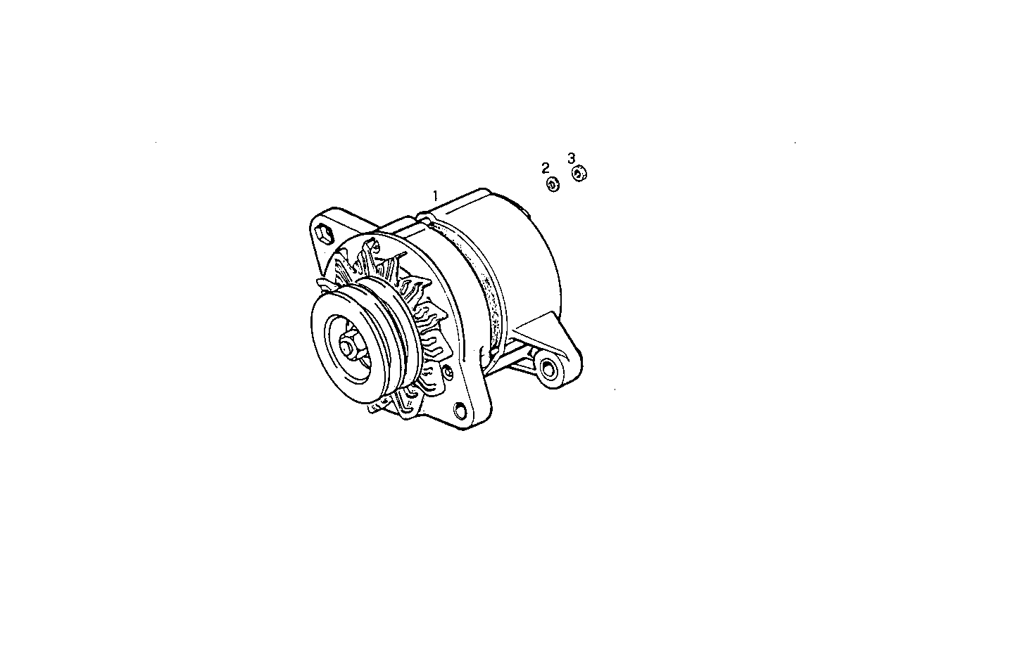 GENERATOR - 8361SI10.00A802 8361SI10 parts diagram