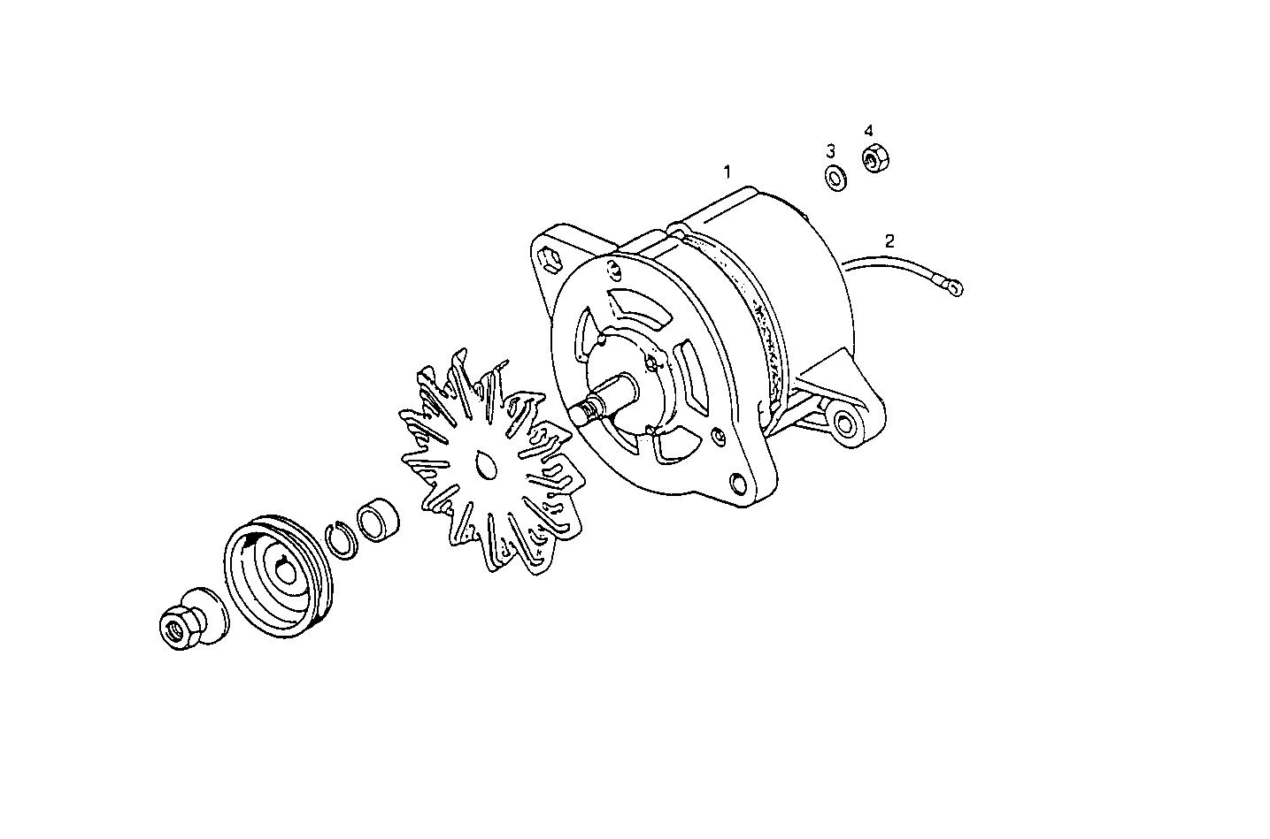 GENERATOR - 8361SM21.01 8361SM21 parts diagram
