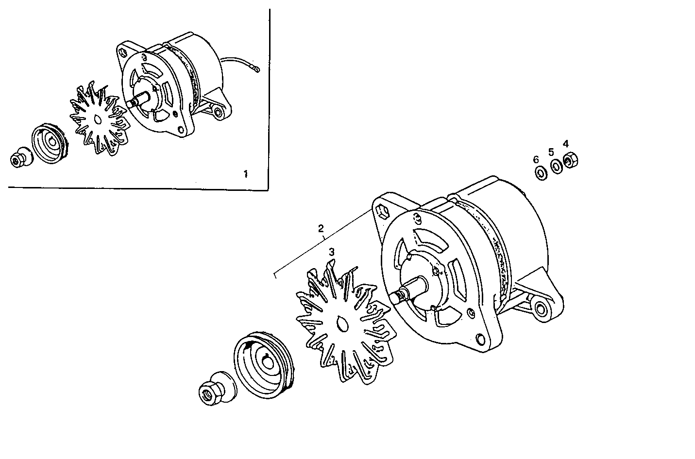 GENERATOR - 8210SRM45.31 8210SRM45 parts diagram