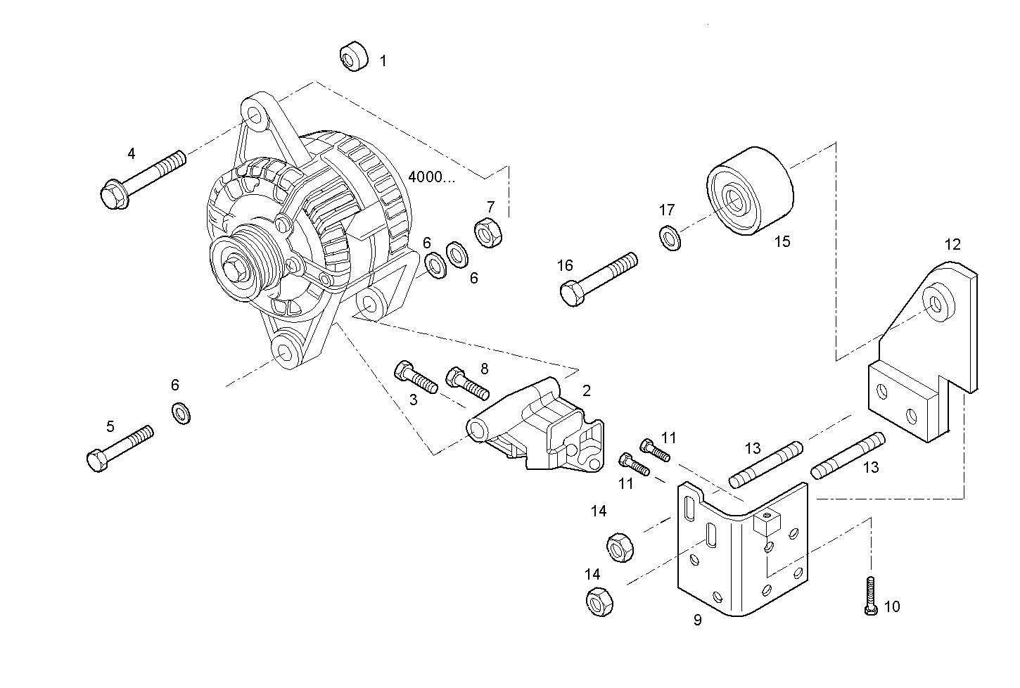 MOUNT - 8140SRC31.35A001- 1D 8140SRC31 parts diagram