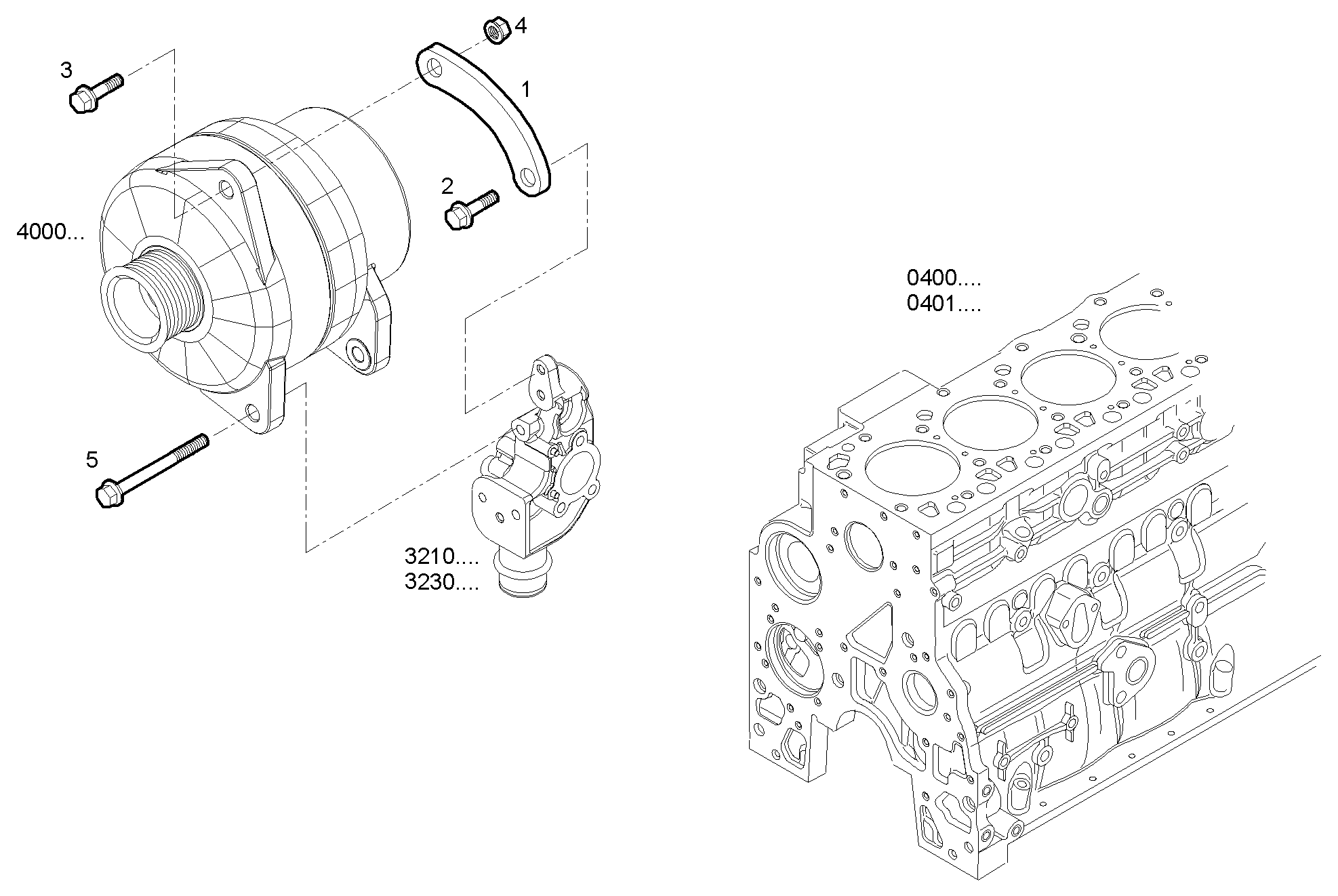 MOUNT - NEF60TE2.A559 NEF 6 electron. parts diagram