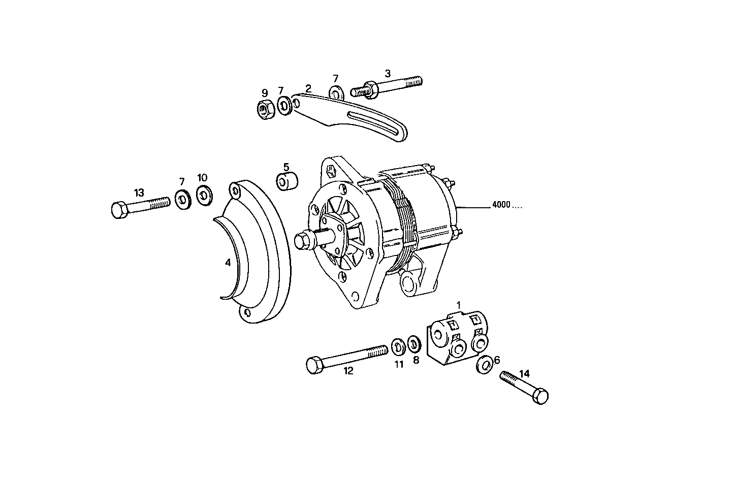 MOUNT - 8065M12.21 8065M12 parts diagram