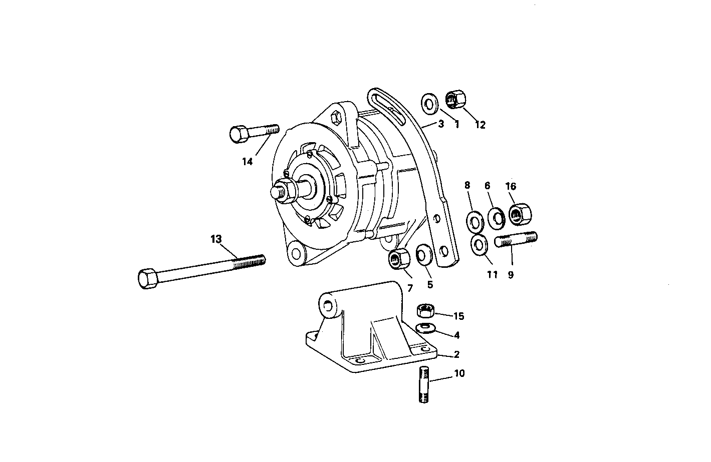 MOUNT - 8210Si15.00A550 8210Si15 parts diagram