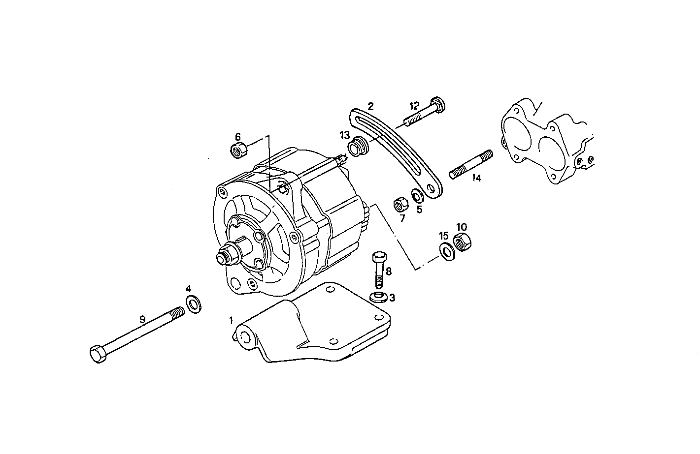 MOUNT - 8281Si15.00A500 8281Si15 parts diagram