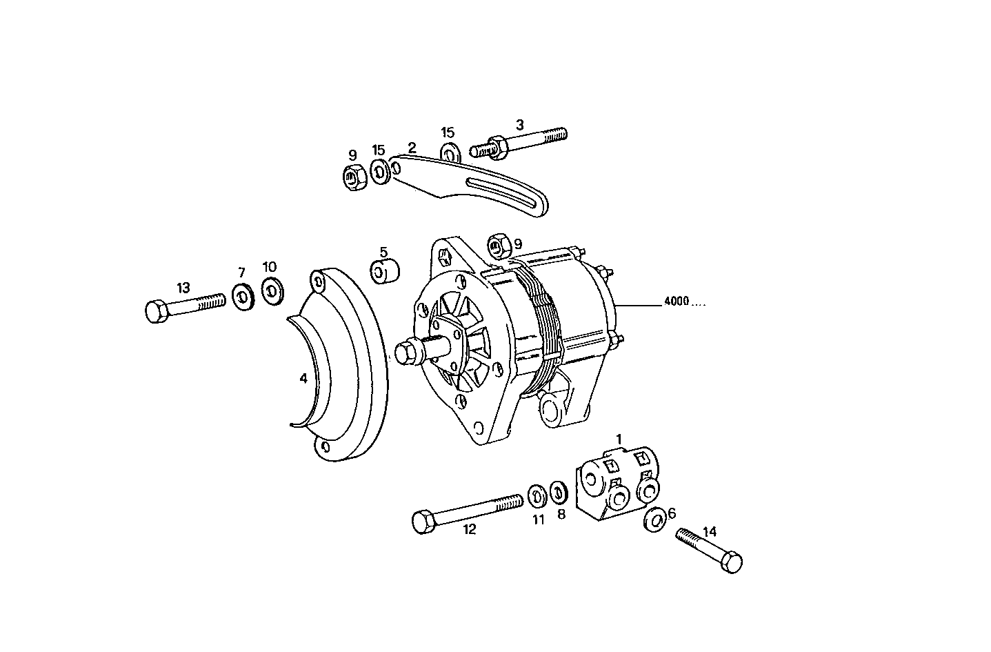 MOUNT - 8061M12.40 8061M12 parts diagram