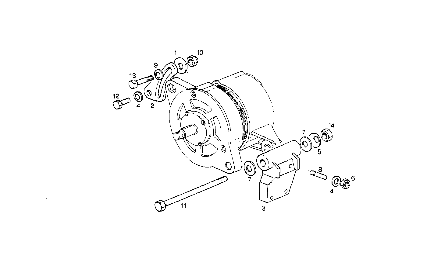MOUNT - 8361SRE10.00A004 8361SRE10 parts diagram