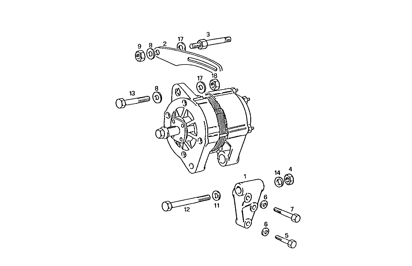 MOUNT - 8060.05.276 8060.05 parts diagram