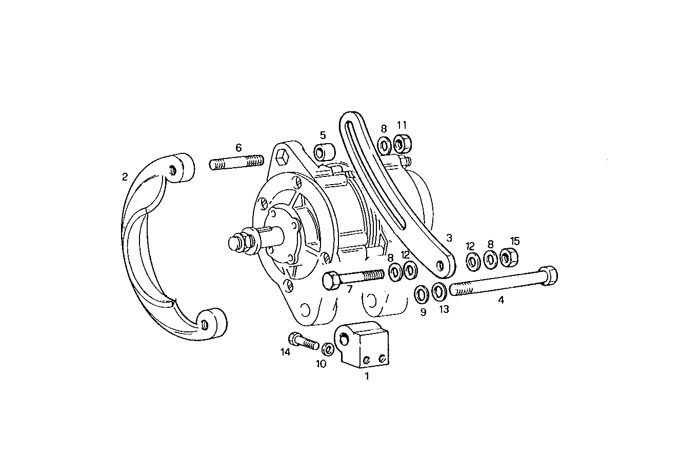 MOUNT - 8040SRM16.10 8040SRM16 parts diagram