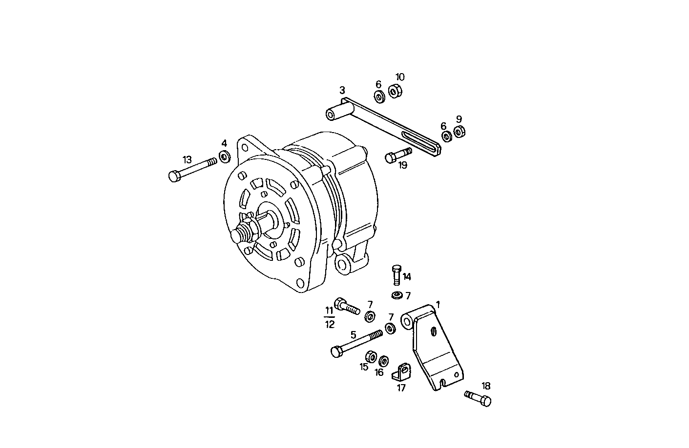 MOUNT - 8140SE00.00A016 8140SE00 parts diagram