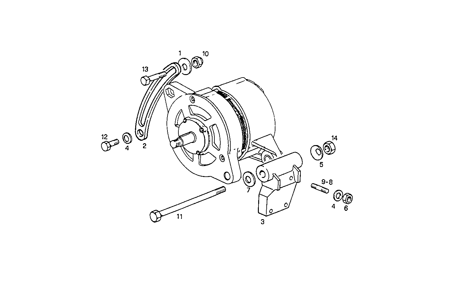MOUNT - 8361Si10.00A029 8361SI10 parts diagram