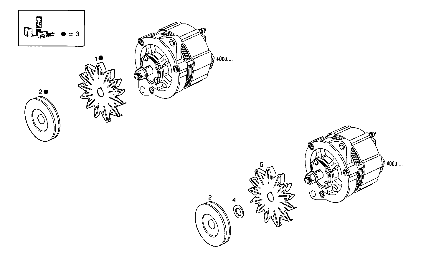 GENERATOR DRIVE - 8210Si15.00A580 8210Si15 parts diagram