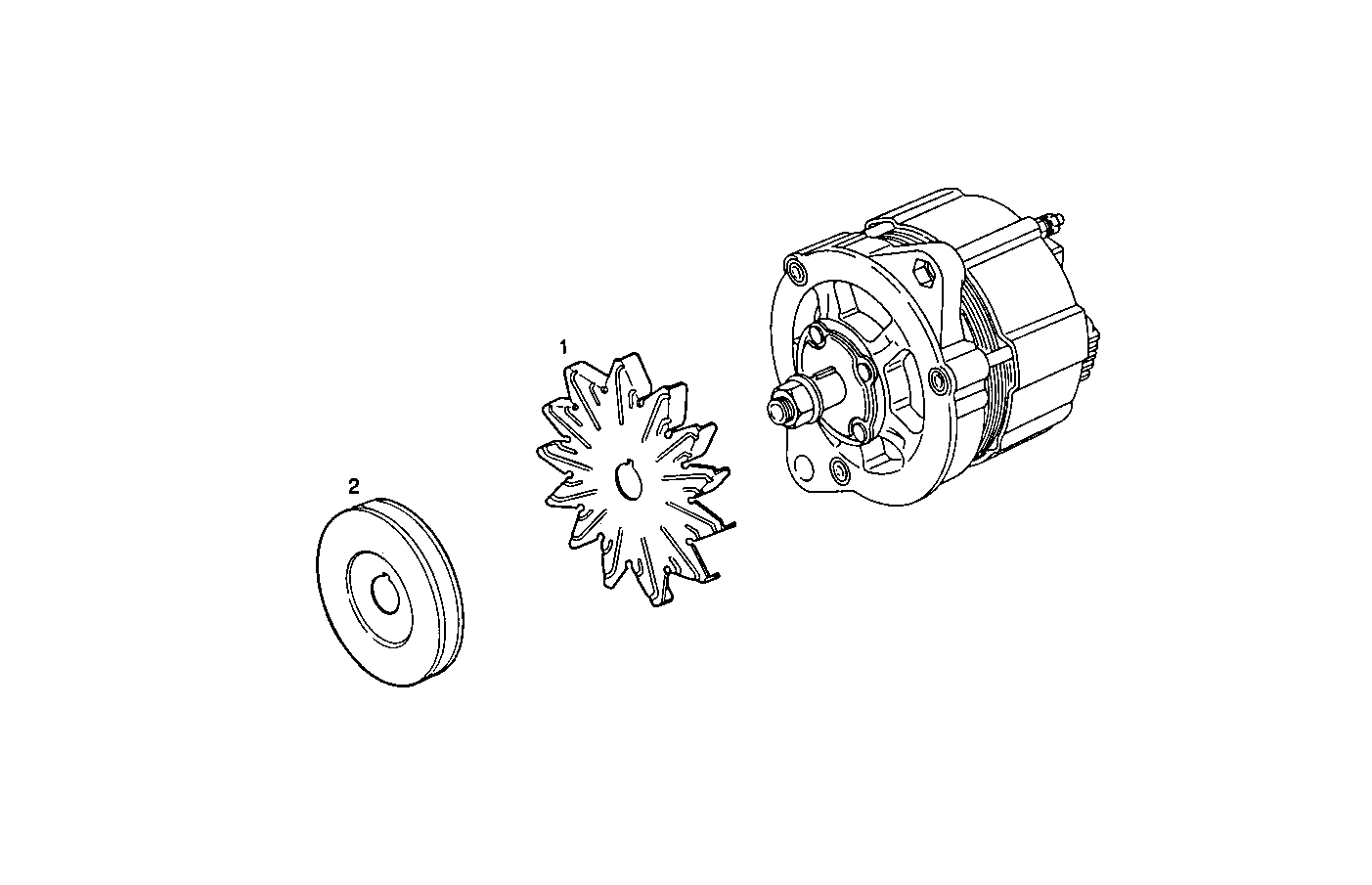 GENERATOR DRIVE - 8210G75.10 8210G75 parts diagram
