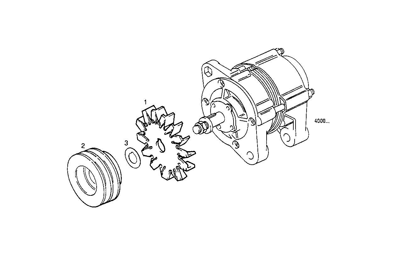 GENERATOR DRIVE - 8041SRM15.10 8041SRM15 parts diagram